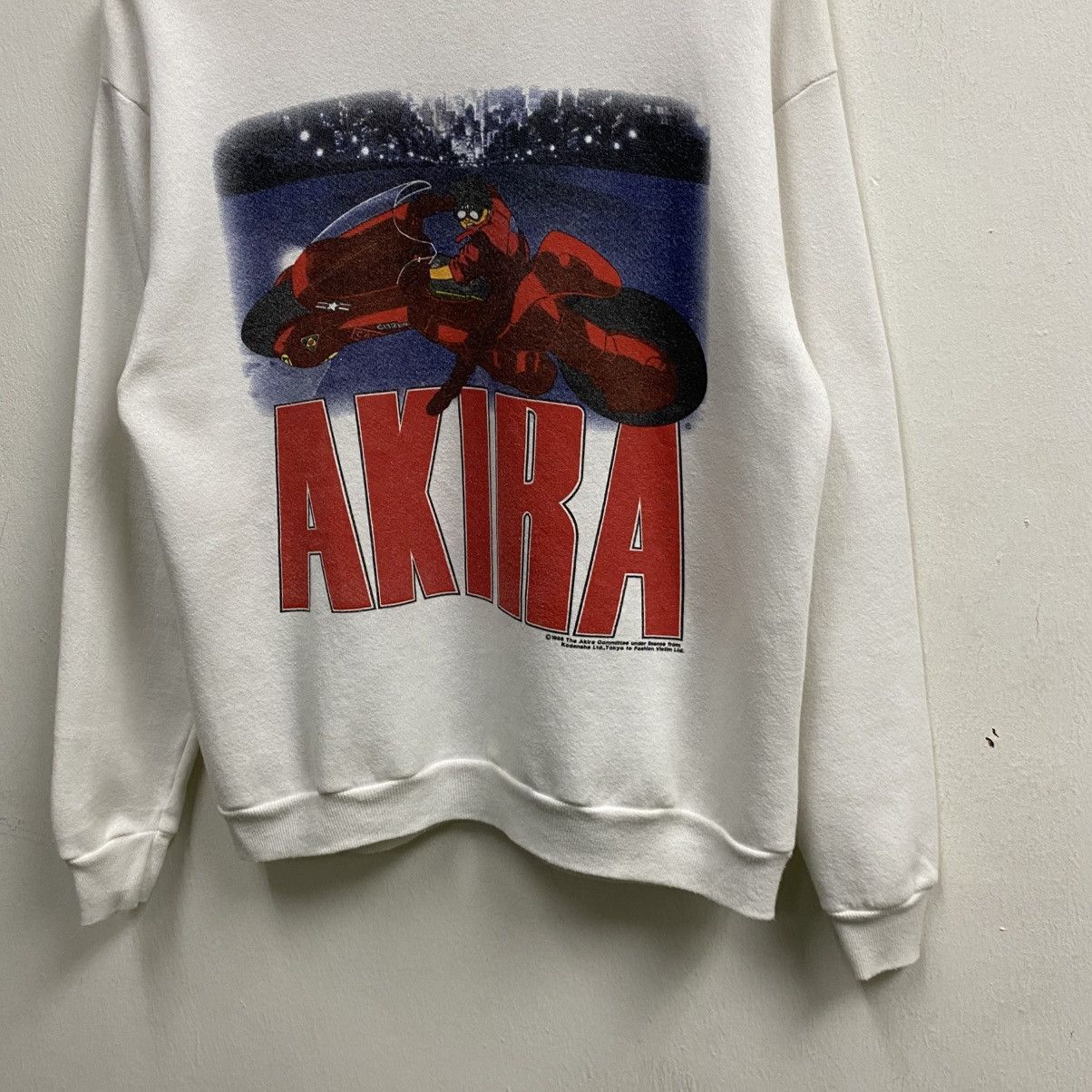 Anime × Lee 💥Best Offer💥Vtg 1988 Akira Anima Japan Sweatshirt USA Made Size US M / EU 48-50 / 2 - 4 Thumbnail