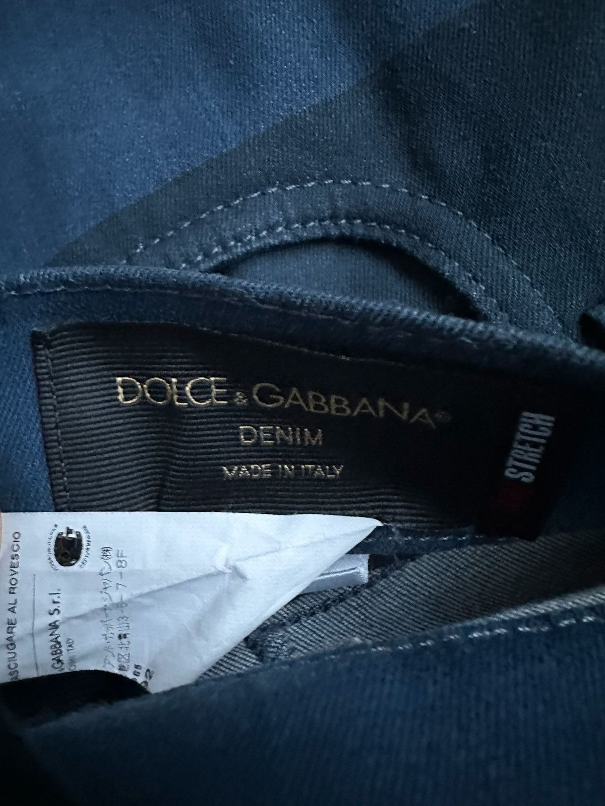 Dolce & Gabbana Dolce & Gabbana Denim stripes Size US 32 / EU 48 - 4 Thumbnail