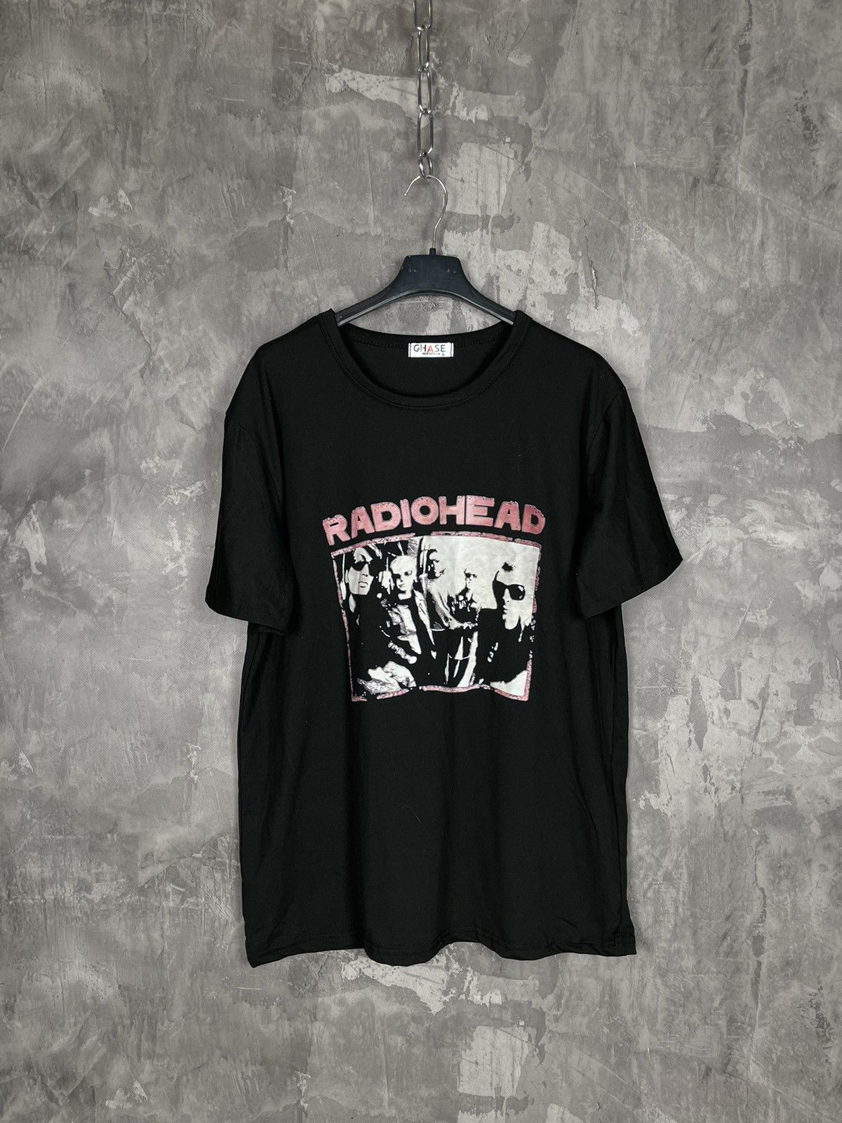 Radiohead Very Rare Rock Band Hype Logo Tshirt