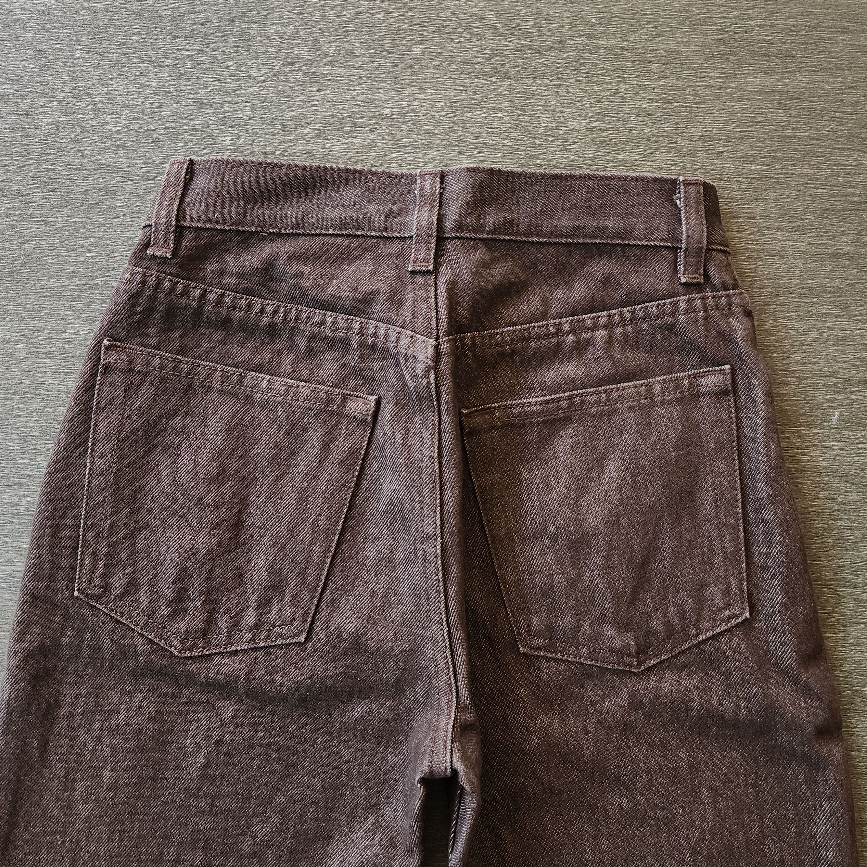 Helmut Lang 90s helmut lang chocolate classic raw denim jeans Size US 26 / EU 42 - 5 Thumbnail