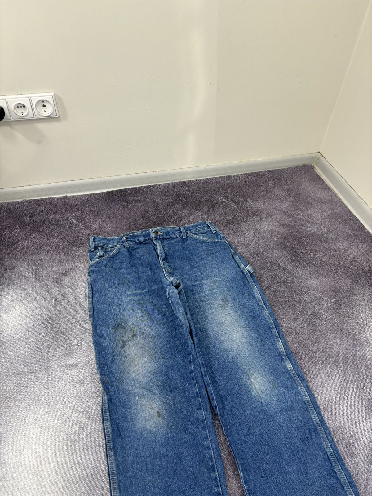 Dickies Vintage Dickies Y2K Loose Fit USA Work Blue Denim Jeans Size US 36 / EU 52 - 9 Thumbnail