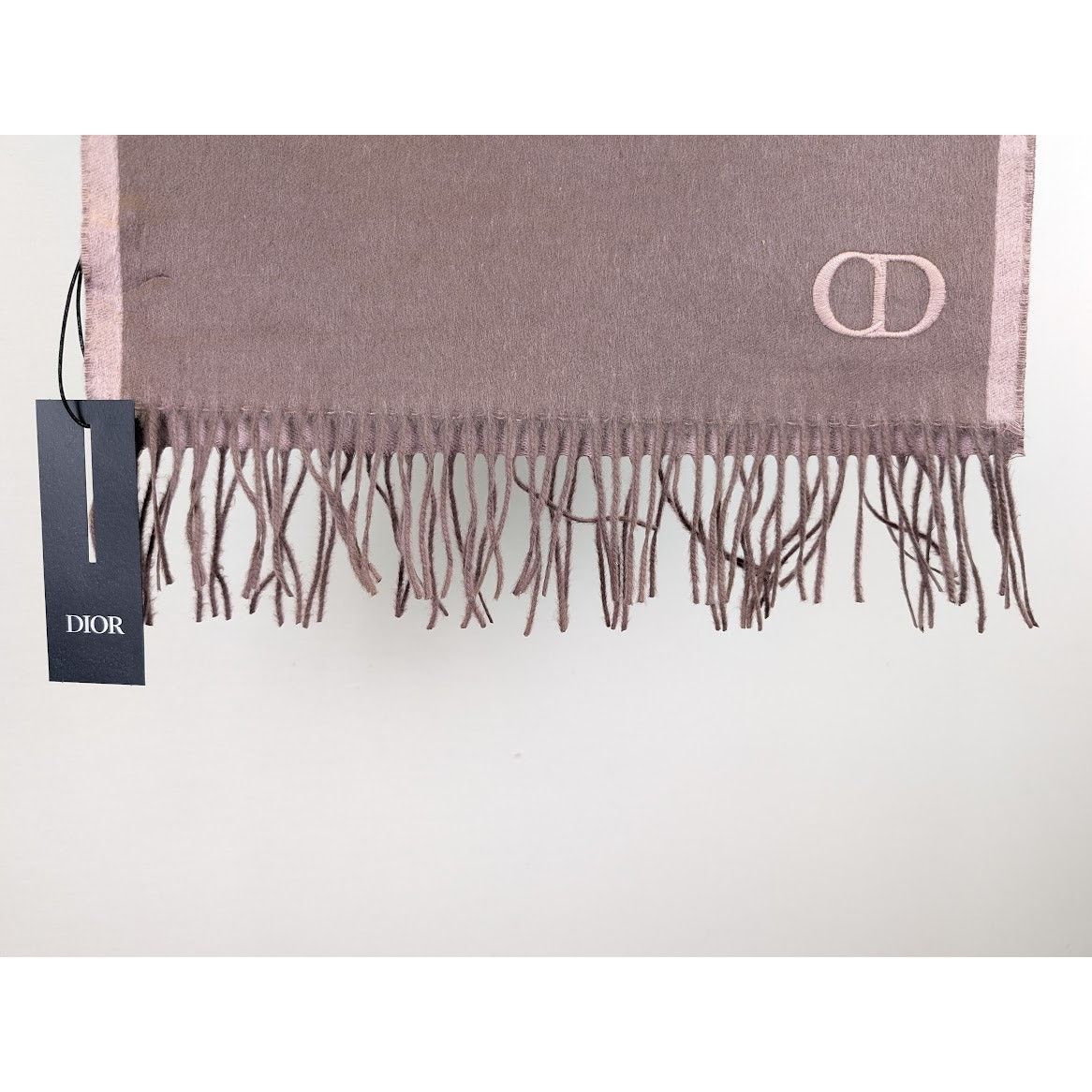 Dior o1rshd1 Size: OS/ Echarpe 36x195cm Franges Scarf Rose Violet Size ONE SIZE - 14 Thumbnail