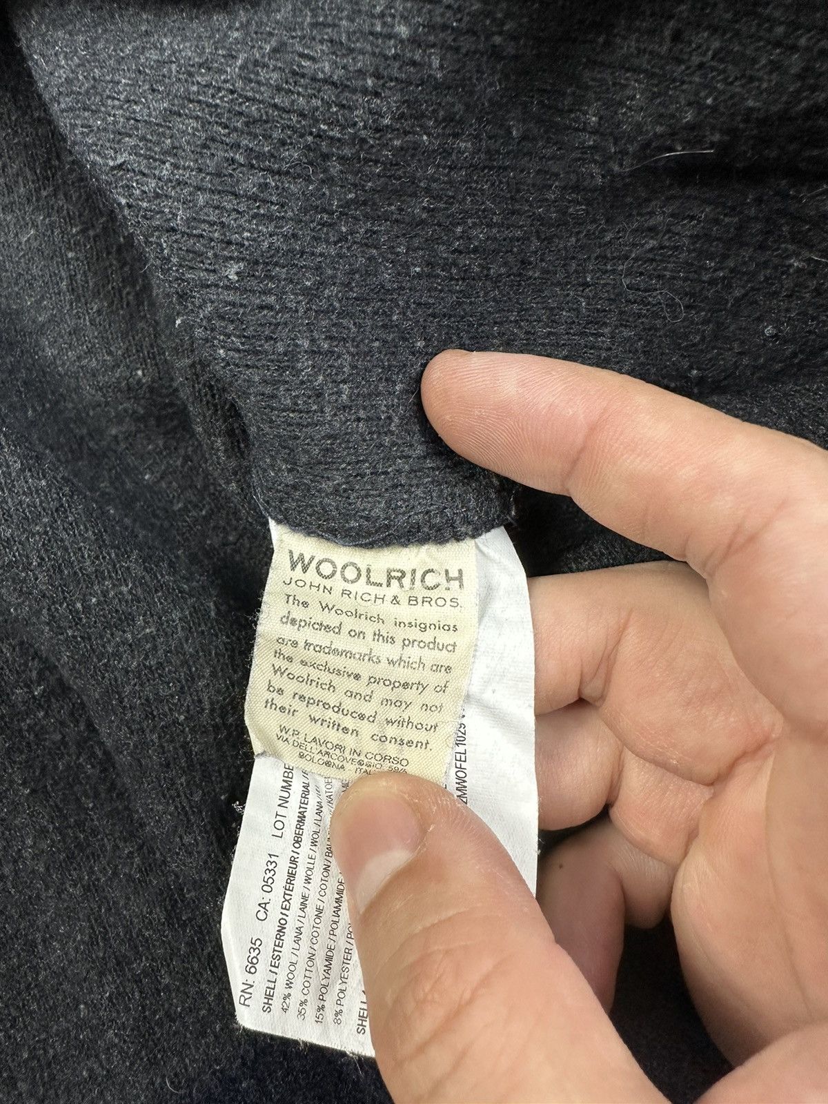 Woolrich Woolen Mills Woolen Blue Light Jaket & Zip Hoodie Woolrich Size S / US 4 / IT 40 - 5 Thumbnail