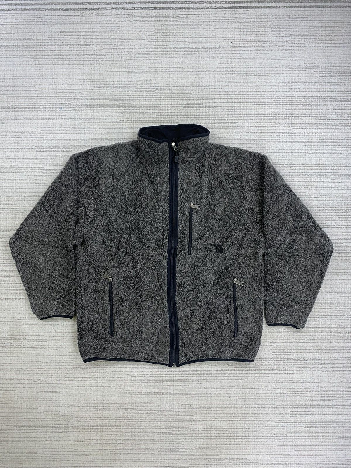 The North Face × Vintage Vintage 90s The North Face Japan Fleece Zipper Jacket Size US M / EU 48-50 / 2 - 5 Thumbnail