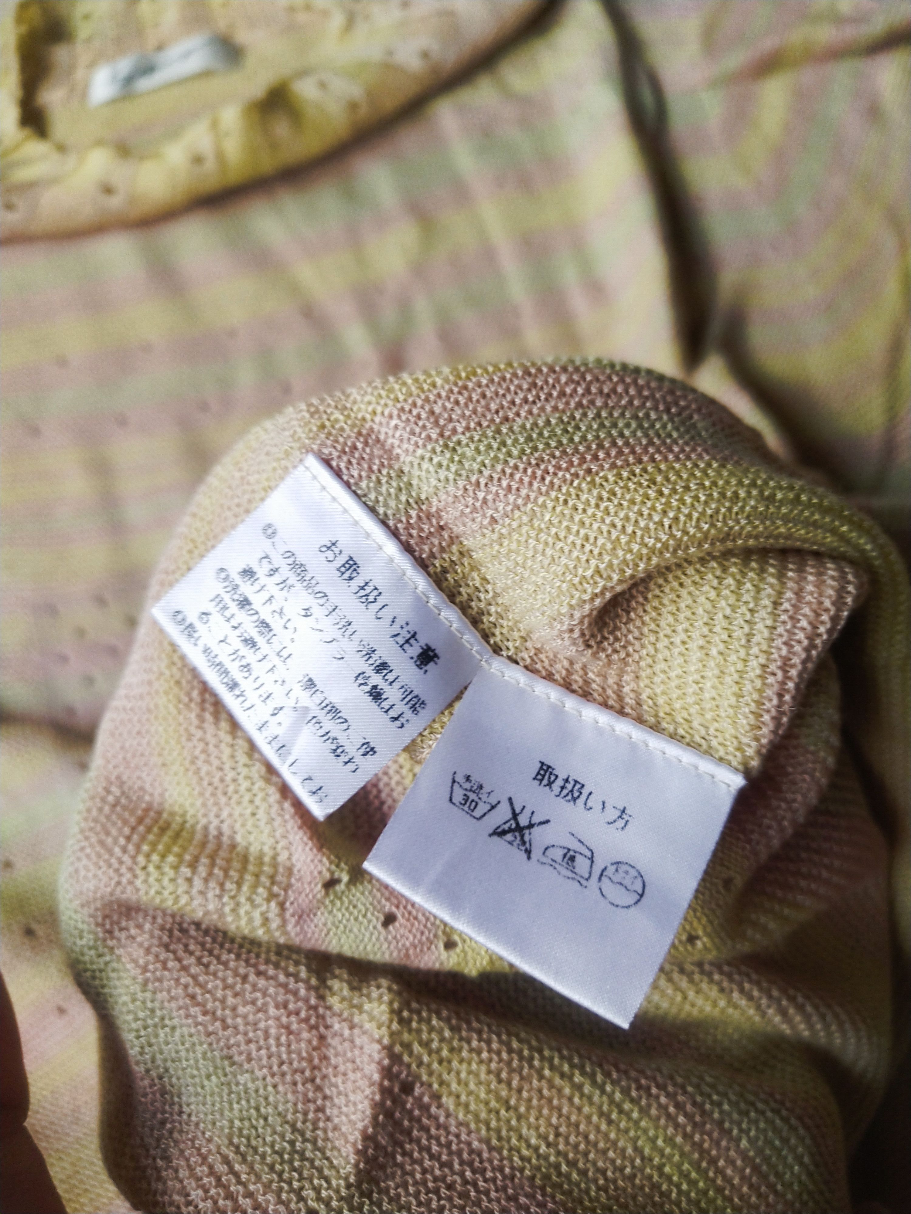 Japanese Brand Vintage Y2K Japanese Pastel Pointelle Knit Top Size M / US 6-8 / IT 42-44 - 7 Thumbnail