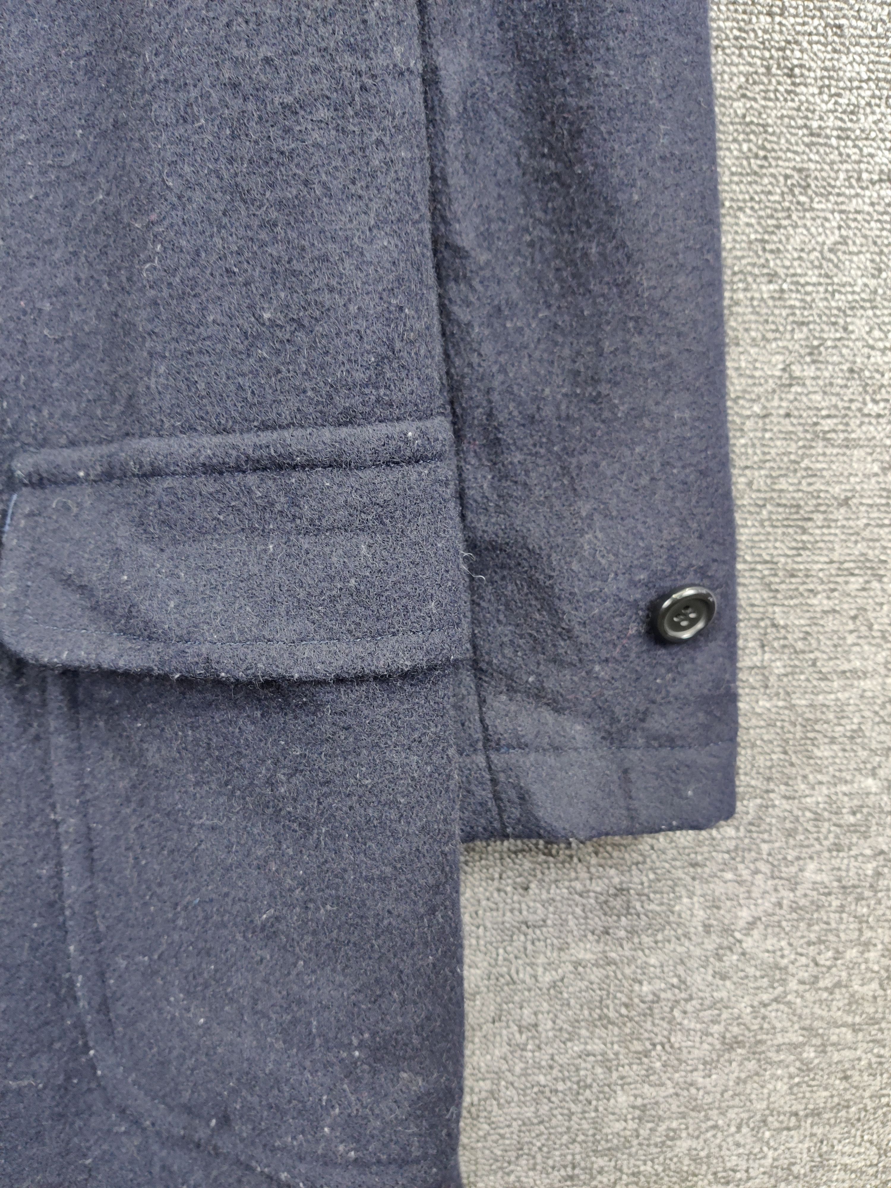 Yohji Yamamoto Vintage Ined Japan By Yohji Yamamoto Soft Wool Duffle Coat Size US M / EU 48-50 / 2 - 3 Thumbnail