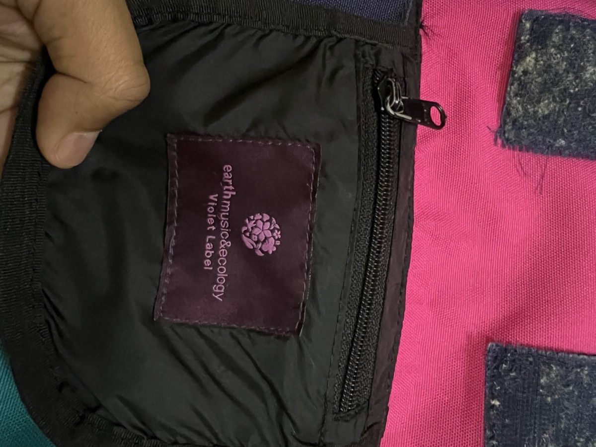Japanese Brand MEI Japan Multicolor Violet Label Sling Bag Size ONE SIZE - 14 Thumbnail