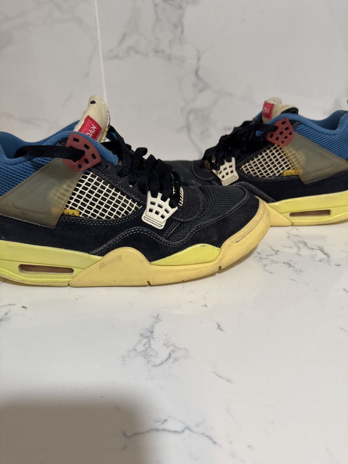 Jordan Brand × Union LA Jordan 4 Retro Union Off Noir size 8 Size US 8 / EU 41 - 1 Thumbnail