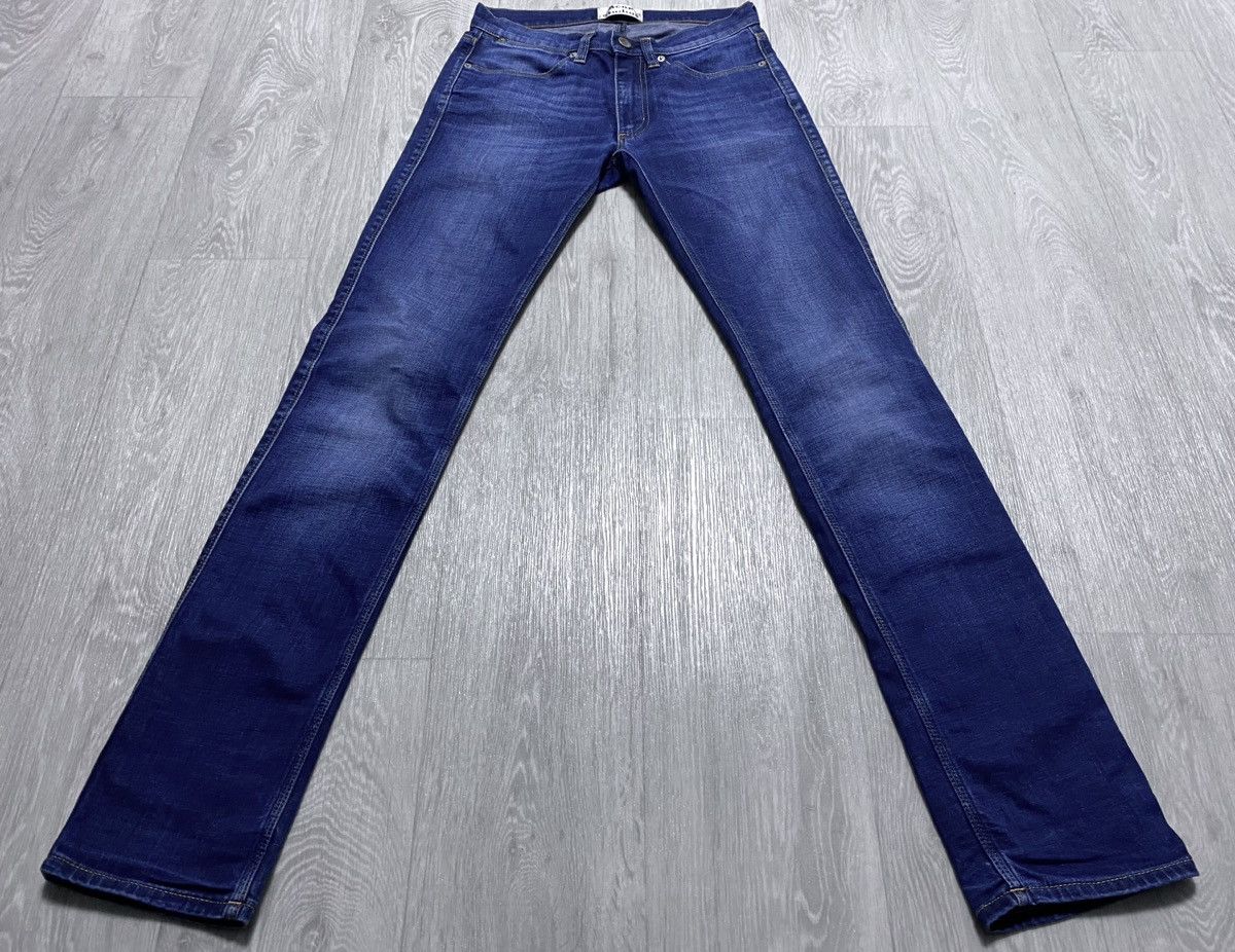 Acne Studios Womens Acne Studios Max Prince Washed Navy Jeans Denim Thick Size 28" / US 6 / IT 42 - 6 Thumbnail