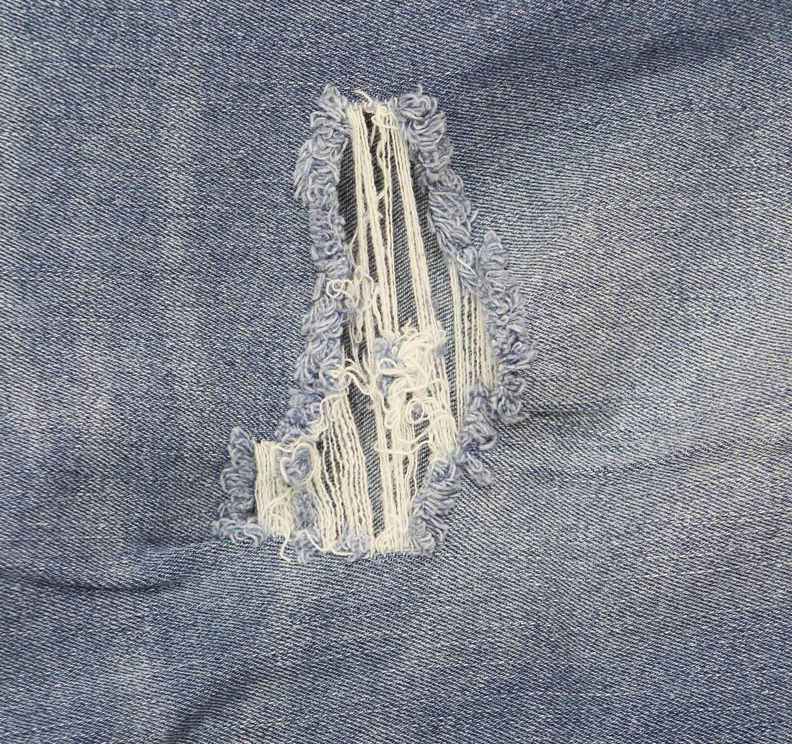 Other Nwt Gogo Jeans Frayed Jeans Medium White Wash Blue 20w Size 42" / US 20 - 11 Thumbnail
