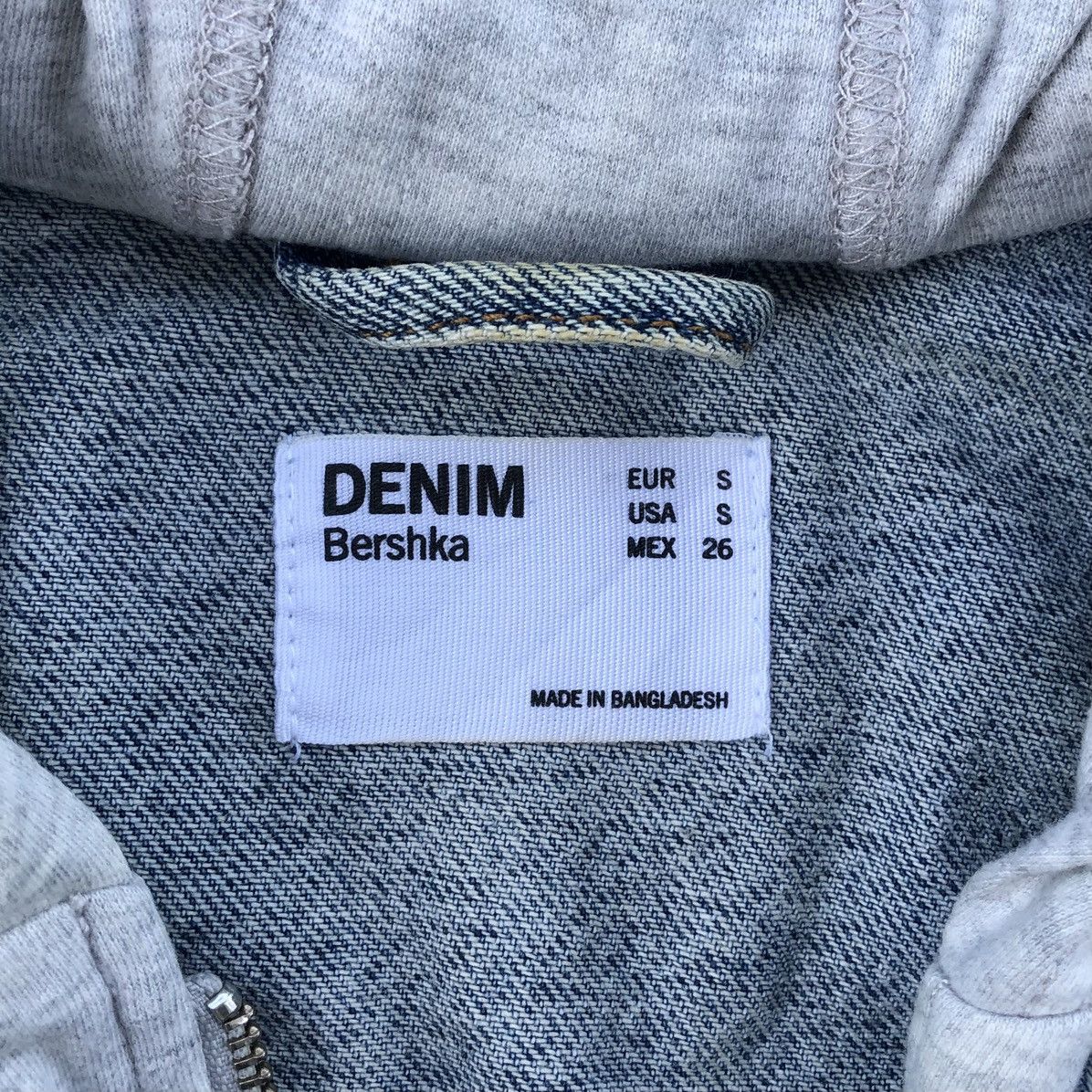 Bershka Bershka Denim Distressed Hoodie Jacket Size US S / EU 44-46 / 1 - 13 Thumbnail
