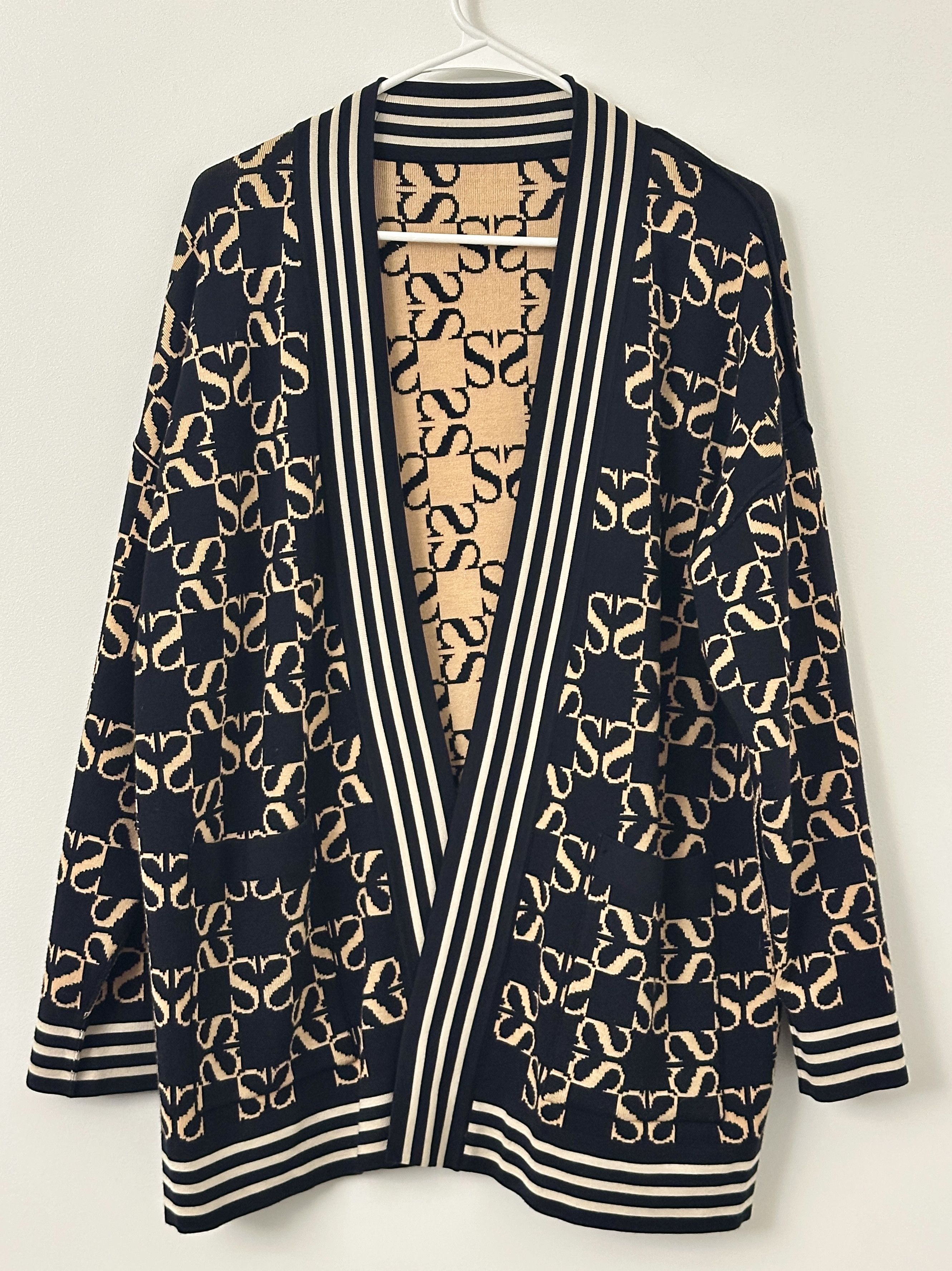 Sandro Sandro S Logo Reversible Cardigan Jacket Size 1 Size S / US 4 / IT 40 - 4 Thumbnail