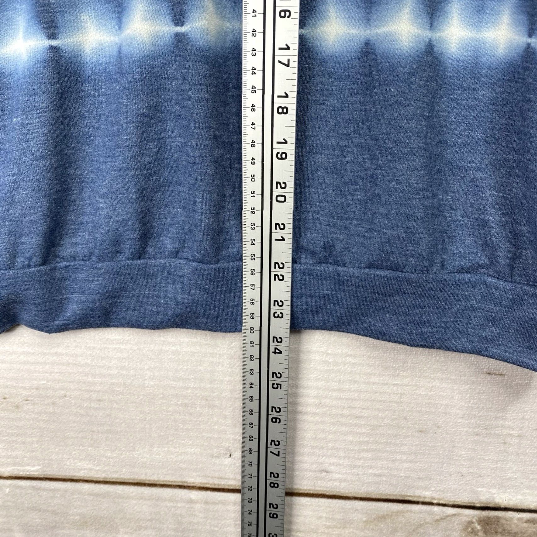 Vintage Knox Rose Sweatshirt TIE DYE Balloon Sleeve Pullover Crew Neck Blue Boho Women’s L Activewear Casual Travel Size L / US 10 / IT 46 - 4 Thumbnail