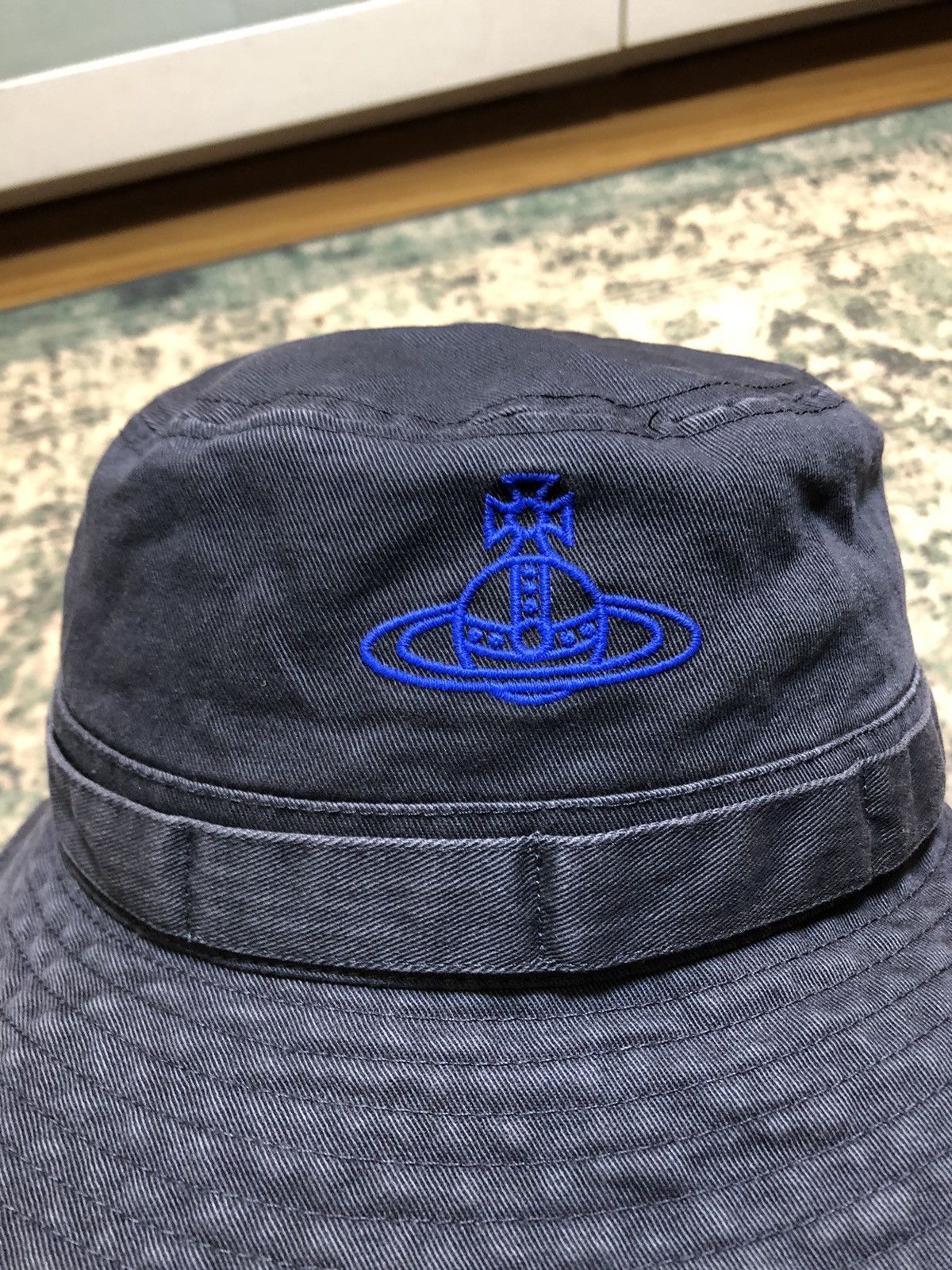 Malcolm McLaren Vivienne Westwood Orb Logo Bucket Hat Size ONE SIZE - 3 Thumbnail