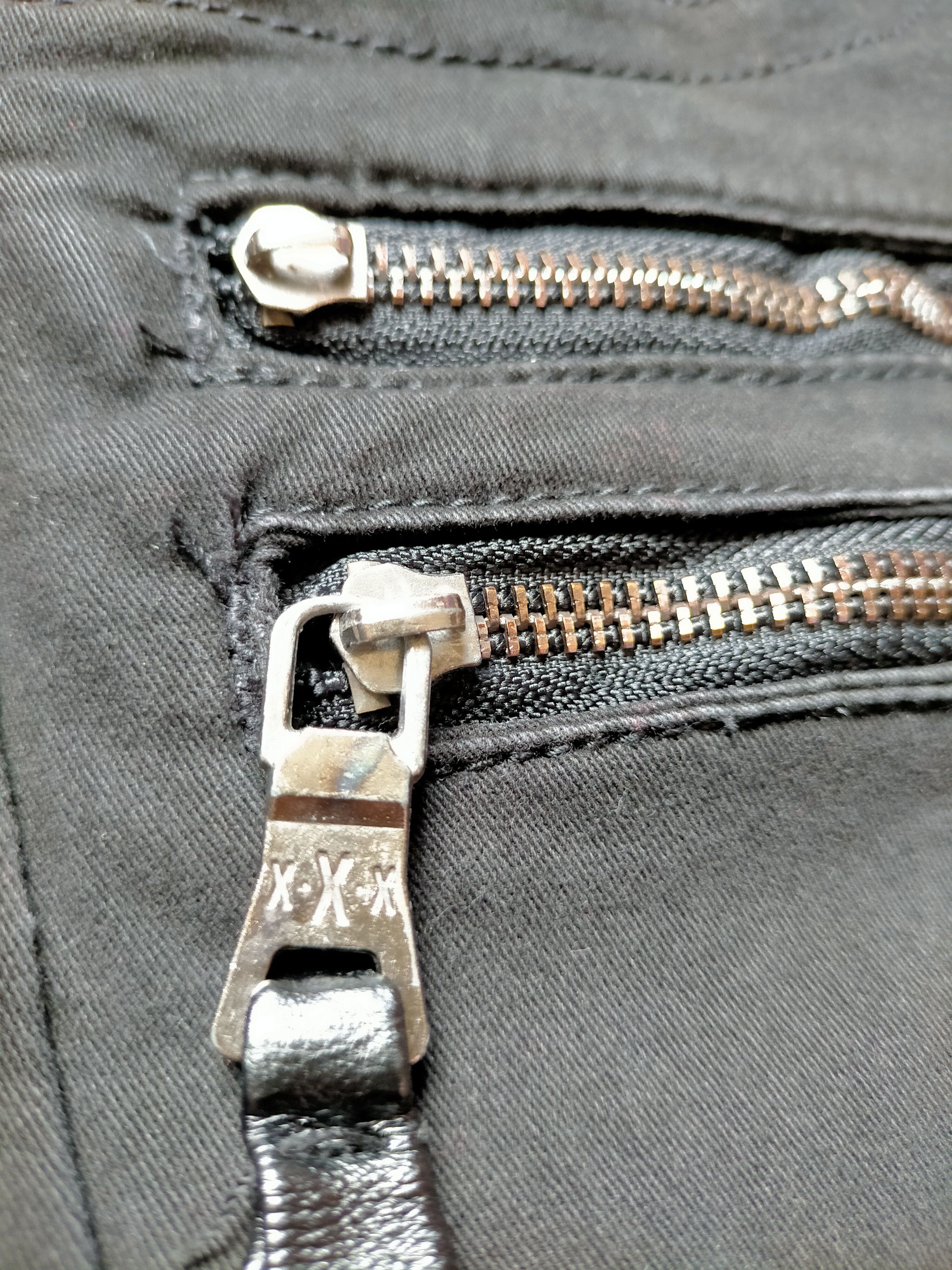 If Six Was Nine × Japanese Brand Smugglers Moon Multipocket zipped Bondage Punk Stretch Cargo Size US 33 - 14 Thumbnail