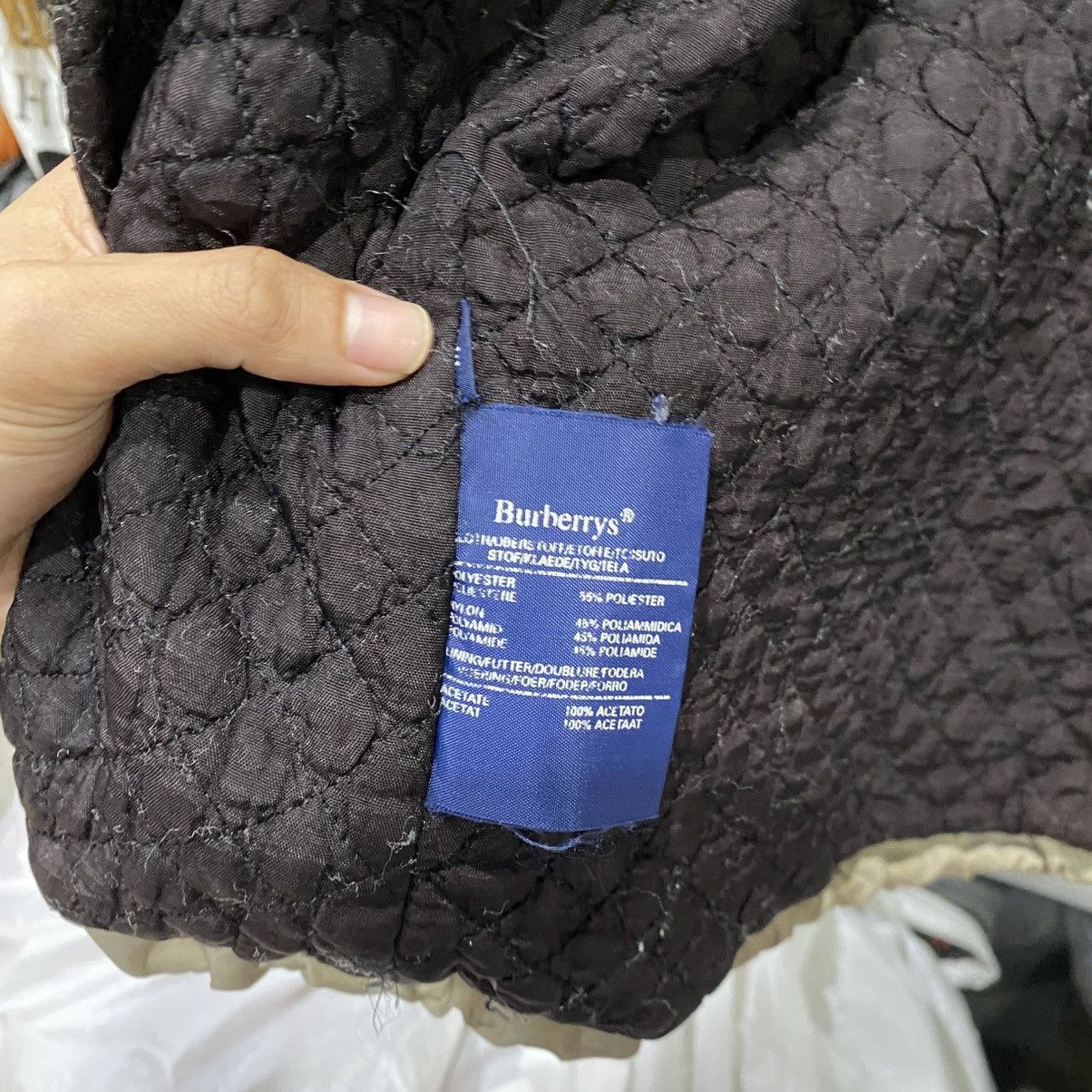 Burberry HEAT 🔥Burberry Nova Check Fur Long Jackets Made In USA Size US M / EU 48-50 / 2 - 18 Thumbnail