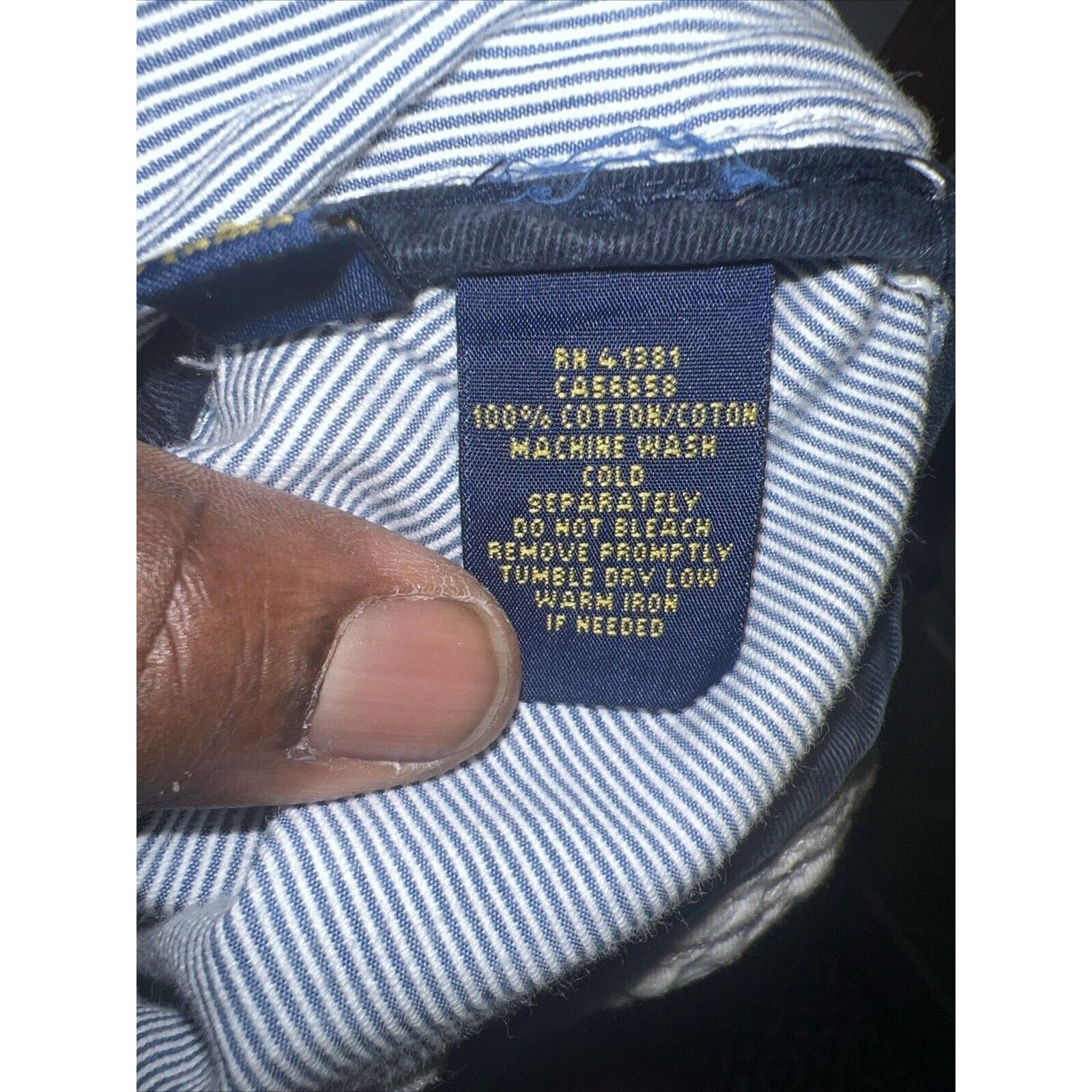 Polo Ralph Lauren Polo Ralph Lauren Cargo Shorts Mens sz 42 Striped Inseam 10" Size US 42 / EU 58 - 9 Thumbnail