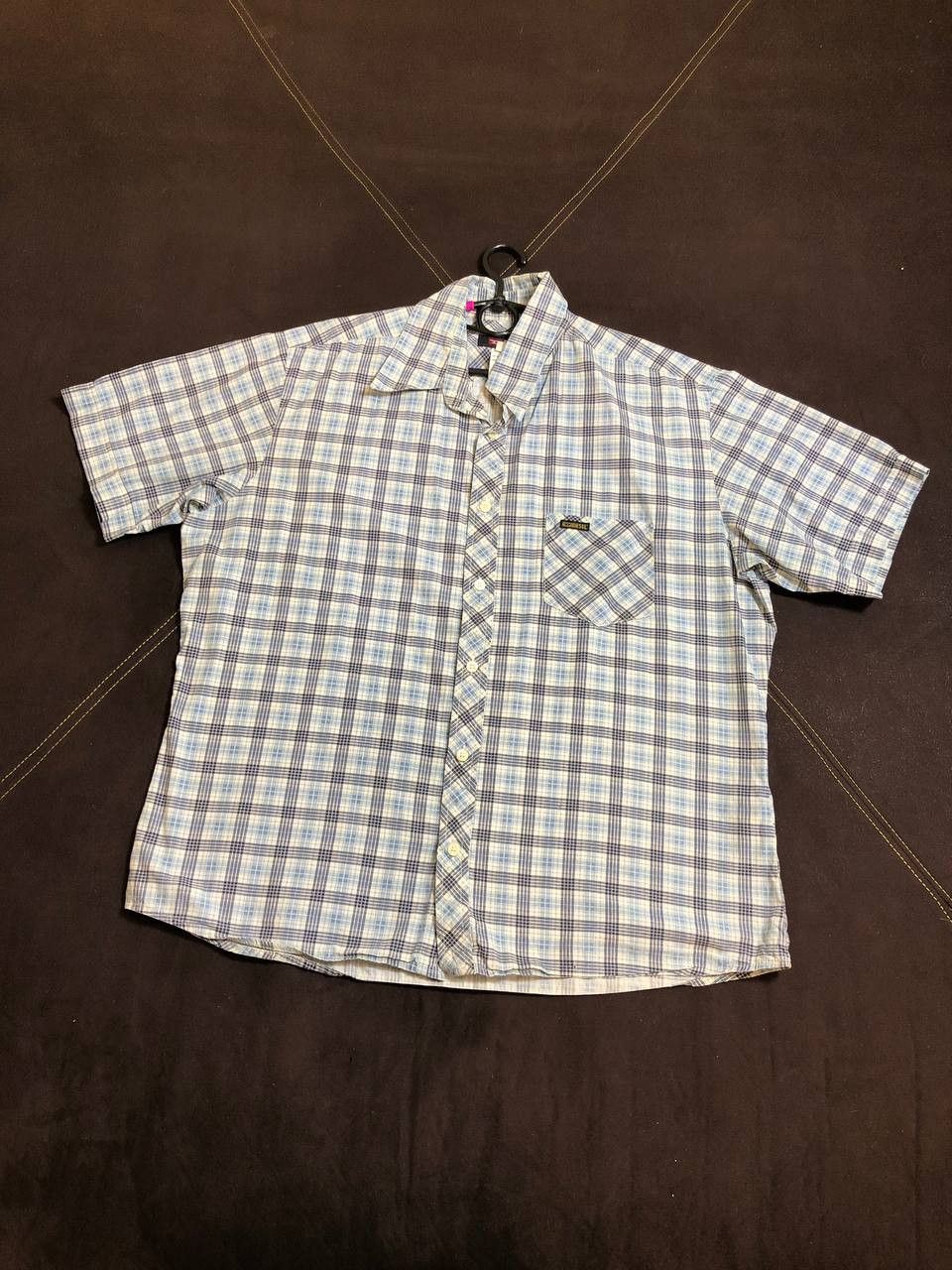 Diesel Diesel Shirt Men's Short Sleeve Patterned Check Pockets Size US XL / EU 56 / 4 - 1 Thumbnail