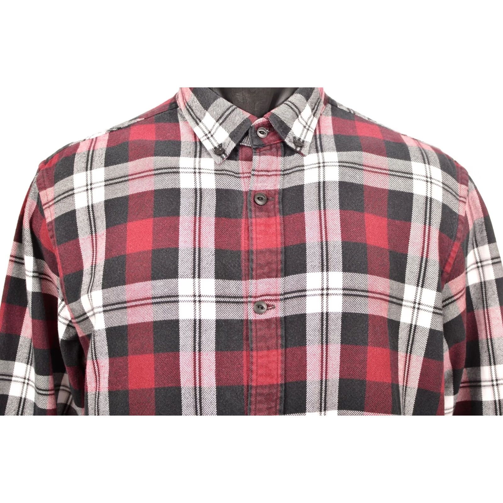 Carhartt Wip Carhartt WIP L/S Lessing Shirt Plaid Flannel Size M, Red, Button-Up, Men, 100% Cotton, Vintage? Size US M / EU 48-50 / 2 - 2 Thumbnail