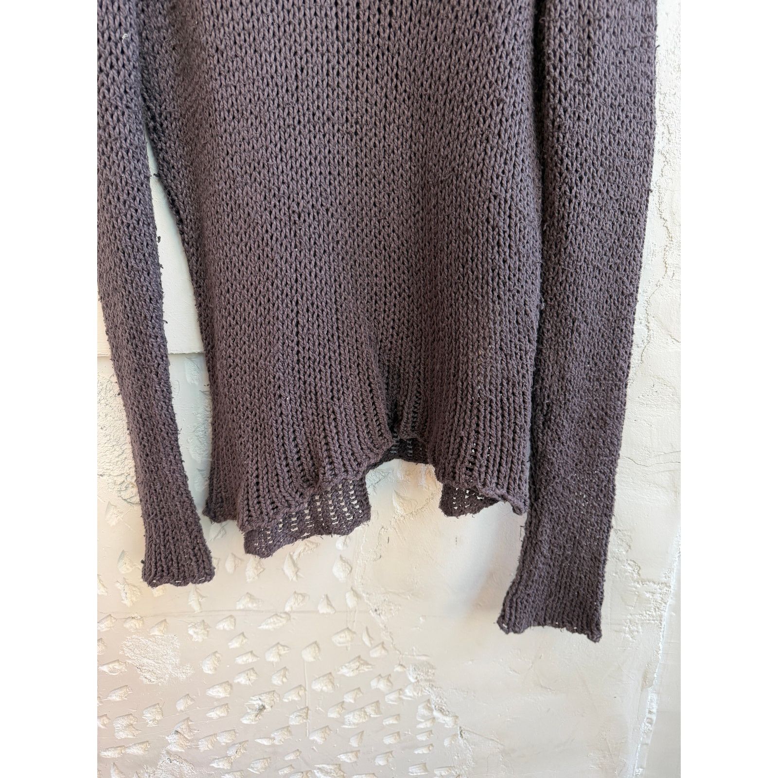 Greg Lauren Greg Lauren Loose Knitted Fisherman Crewneck Sweater Size US M / EU 48-50 / 2 - 5 Thumbnail