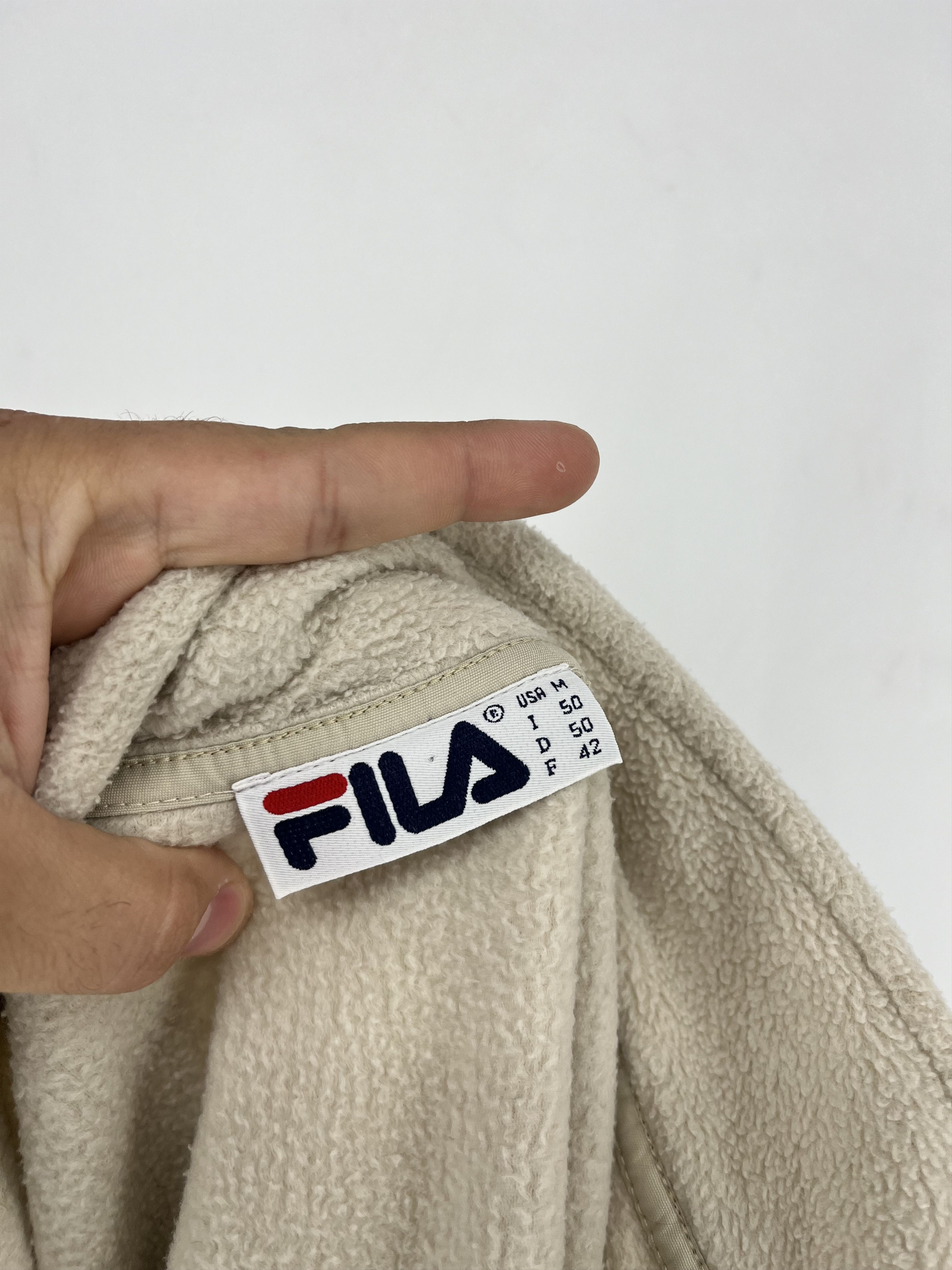 Fila Vintage Y2K Fila Fleece Sweatshirt Streetwear Skate Size US M / EU 48-50 / 2 - 10 Thumbnail
