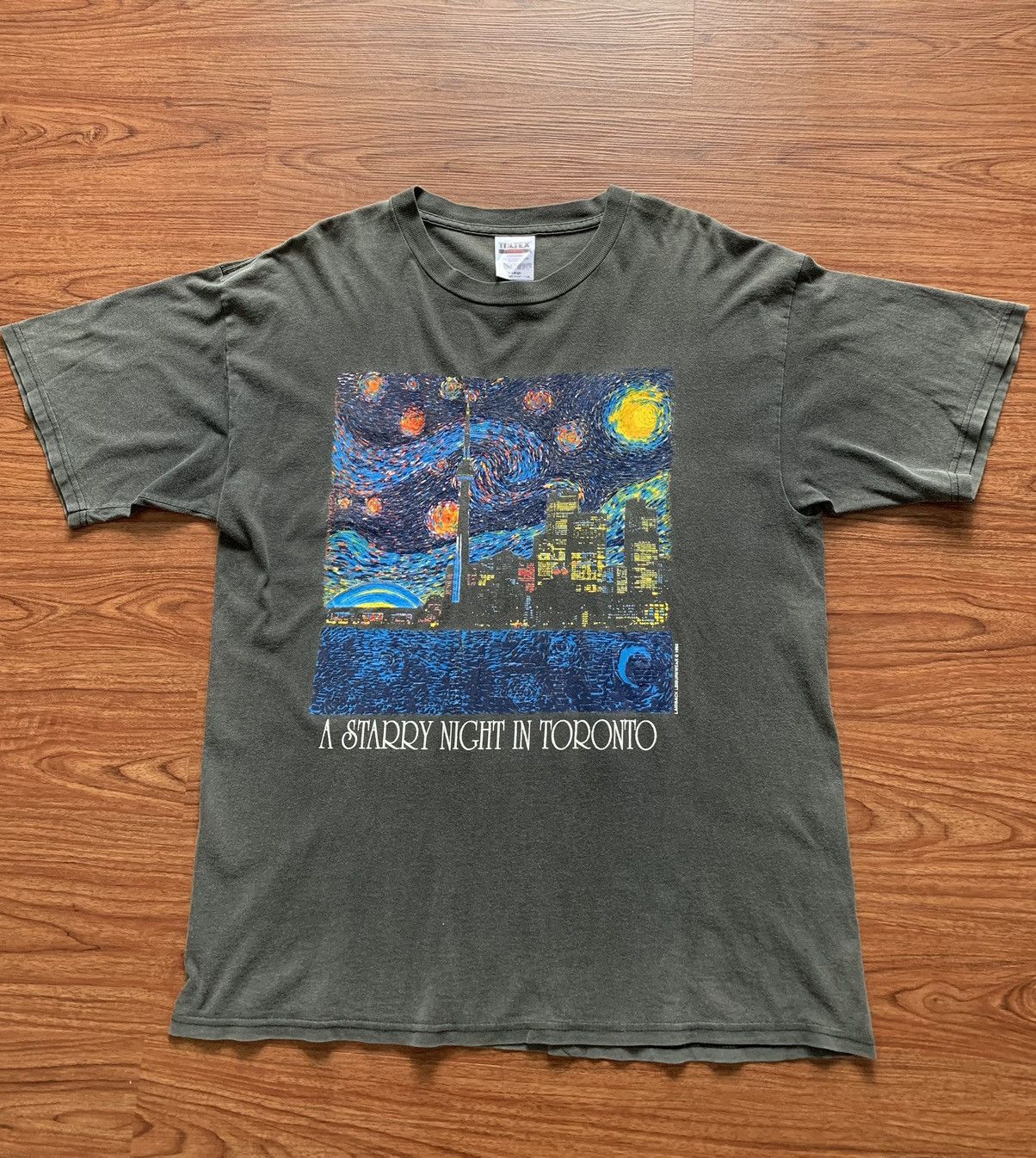 Image of Art x Vintage Van Gogh Vintage in Black, Men's (Size XL)