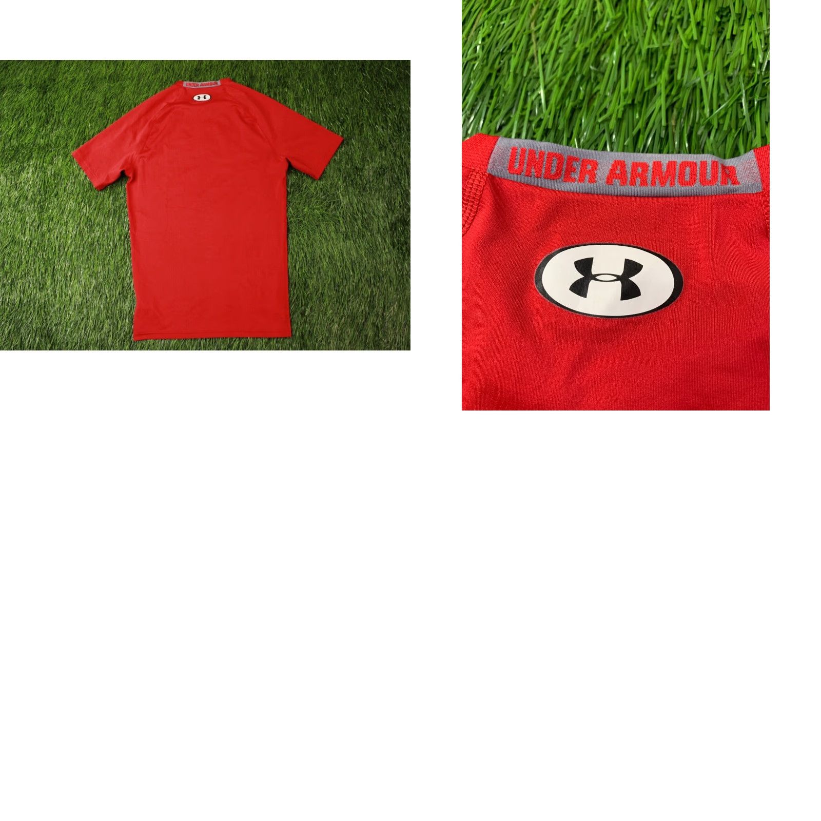 Under Armour Under Armour HeatGear Shirt Jersey Mens Training Compression T-Shirt Red L 2014 Sportswear CrossFit Activewear Short Sleeve Crew Neck Size US L / EU 52-54 / 3 - 8 Thumbnail