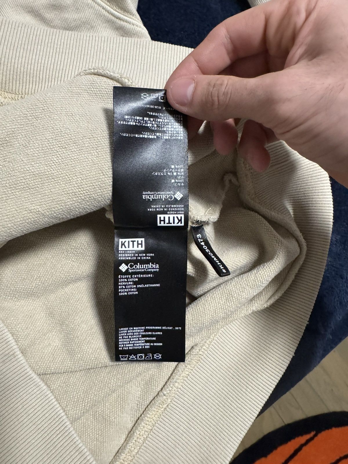 Kith Kith for Columbia box logo hoodie Size US M / EU 48-50 / 2 - 7 Thumbnail