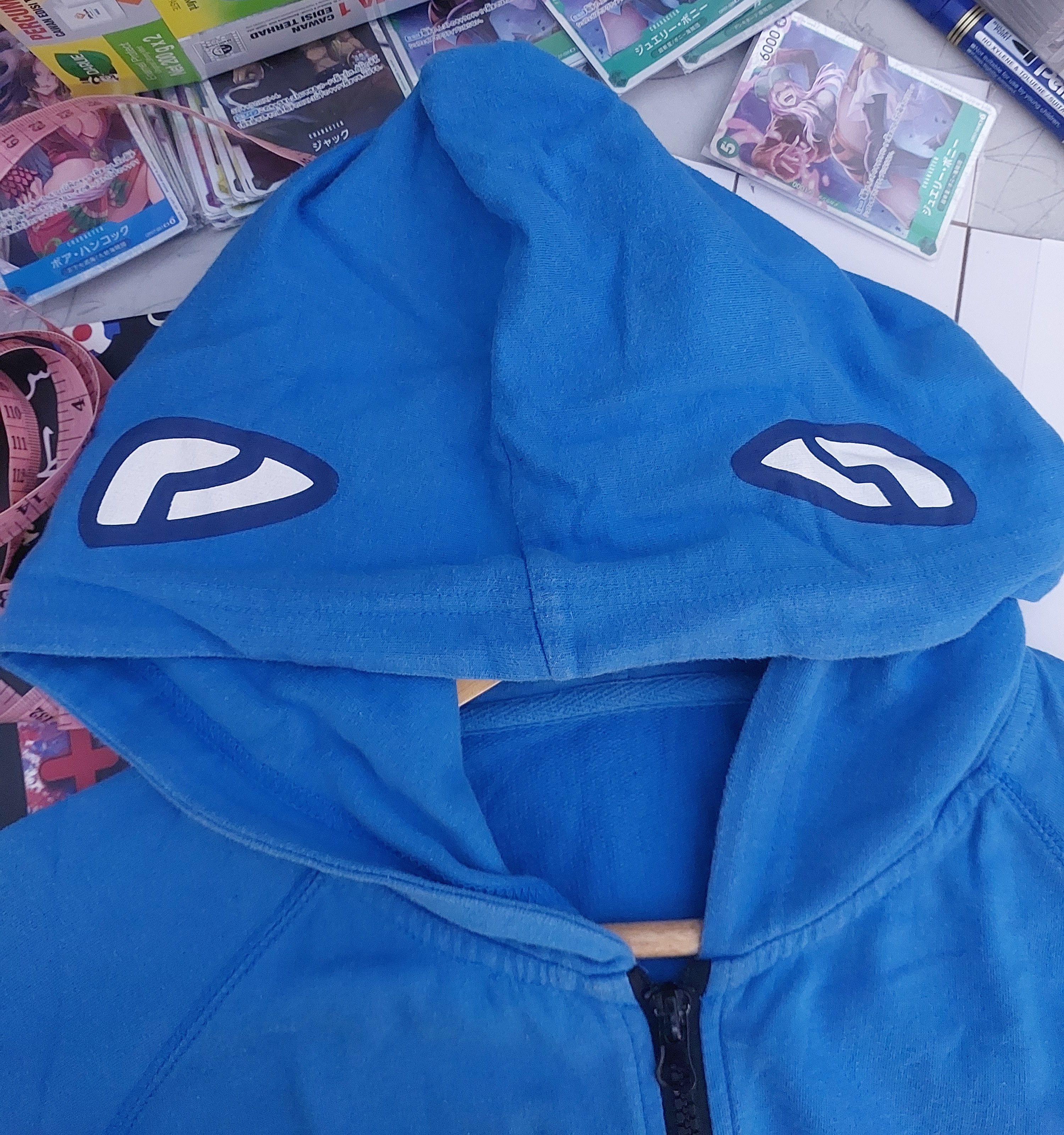 Anime EVANGELION x HELLO KITTY REI AYANAMI ANIME MANGA HOODIE Size US M / EU 48-50 / 2 - 3 Thumbnail