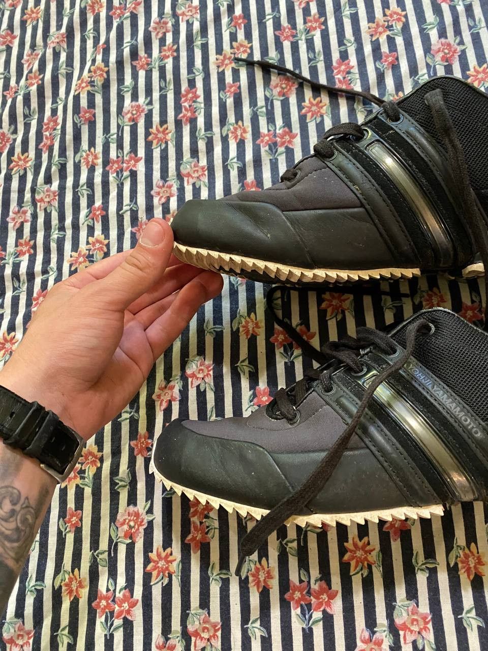 Adidas × Y-3 Vintage Adidas x Y-3 Training Low-Top Sneakers Size 7.5 Size US 7.5 / EU 40-41 - 2 Thumbnail