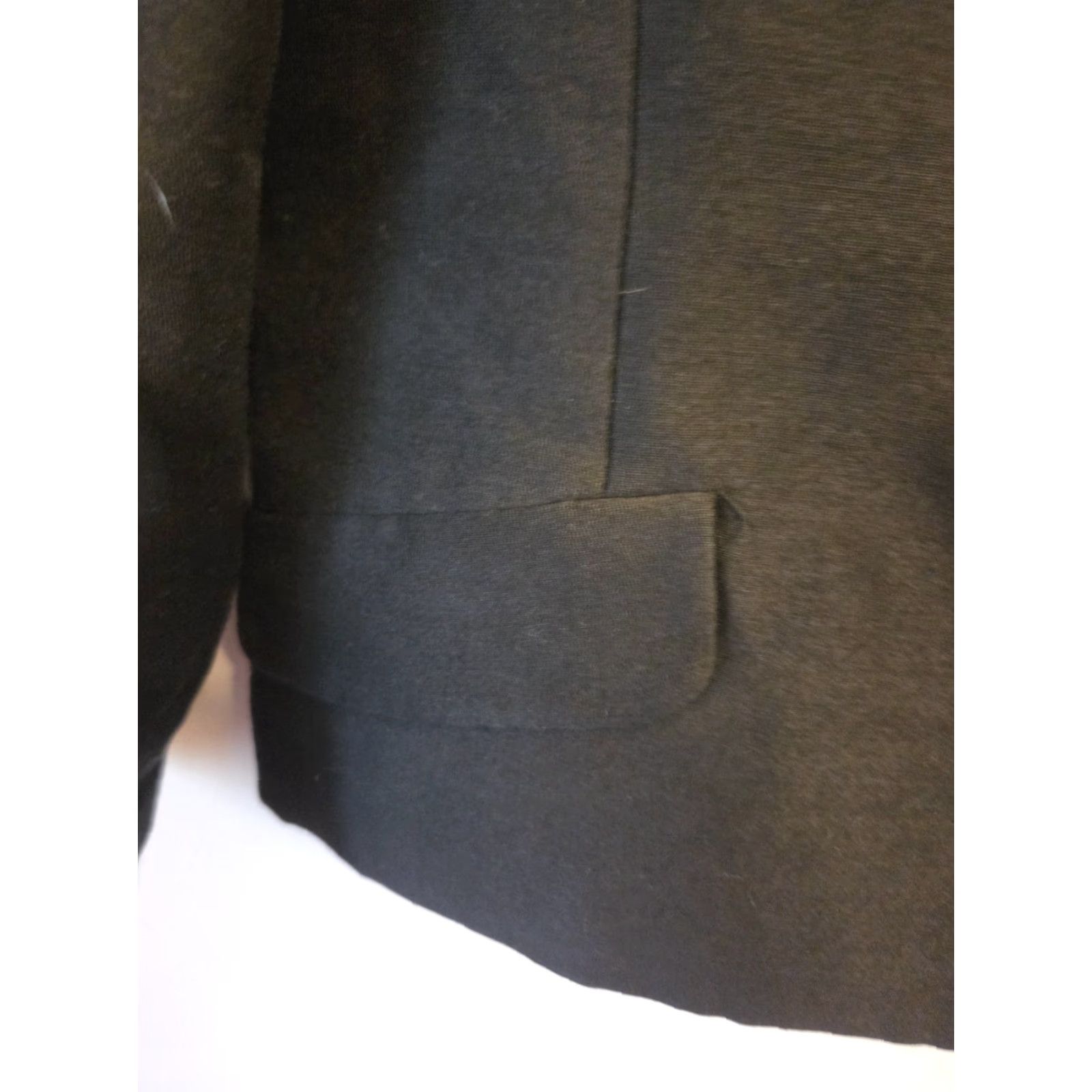 Vintage VINTAGE Bonwit Teller MS Couture Black Short Jacket Blazer M Womens 1960s Size 32" / US 10 / IT 46 - 6 Thumbnail