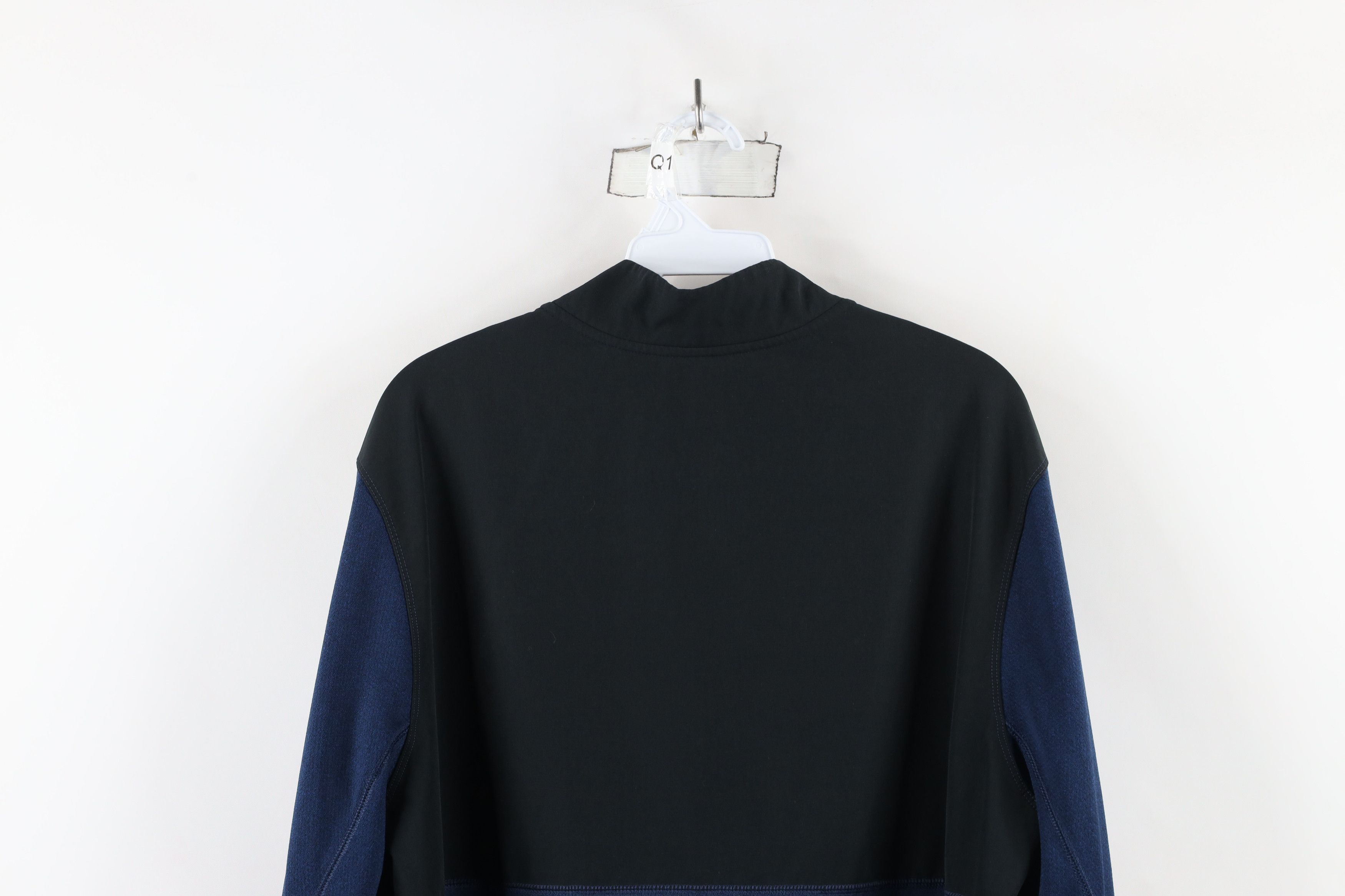 Nike × Vintage Nike Golf Dry Core Cover Up Pullover Jacket Top Blue Black Size US L / EU 52-54 / 3 - 14 Thumbnail