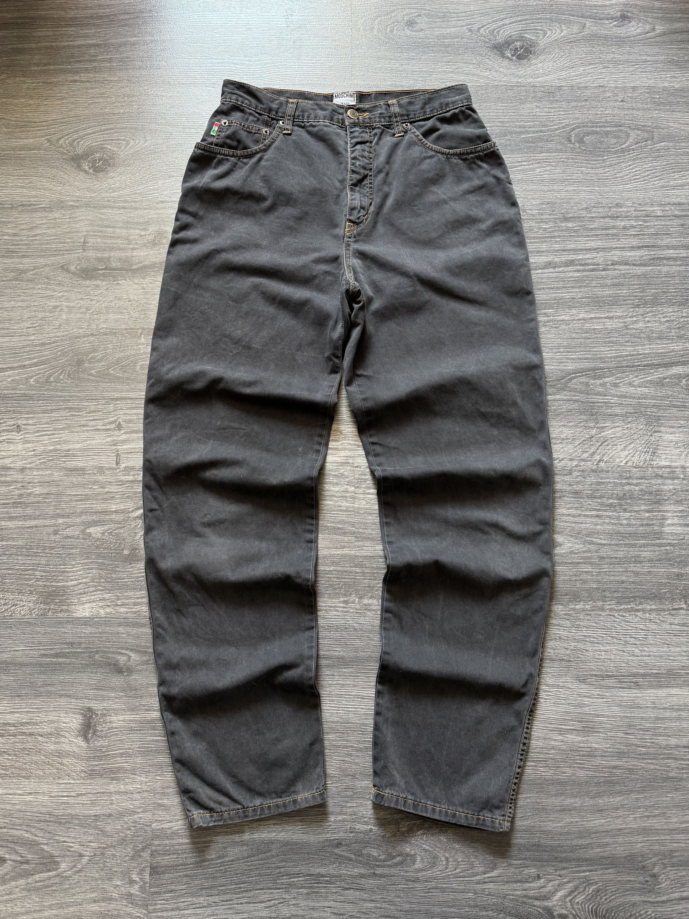 Moschino Vintage 90s MOSCHINO Jeans Gray Denim Size US 28 / EU 44 - 1 Thumbnail
