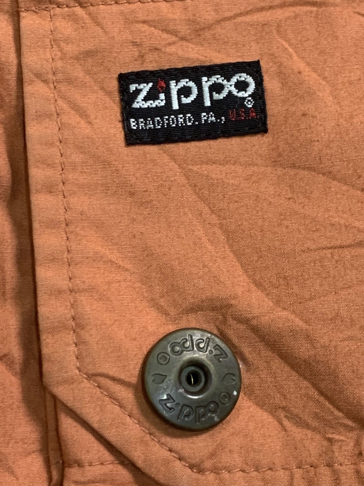Vintage × Zippo Rare Design Vintage Zippo Bradford U.S.A Jackets Size US L / EU 52-54 / 3 - 9 Thumbnail