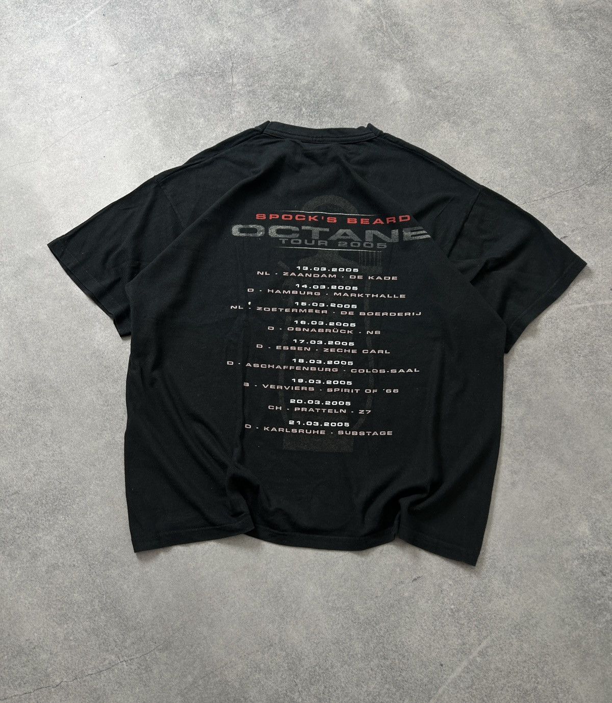 Band Tees Spook’s beard Octane Tour 2005 black shirts Size US XL / EU 56 / 4 - 2 Thumbnail