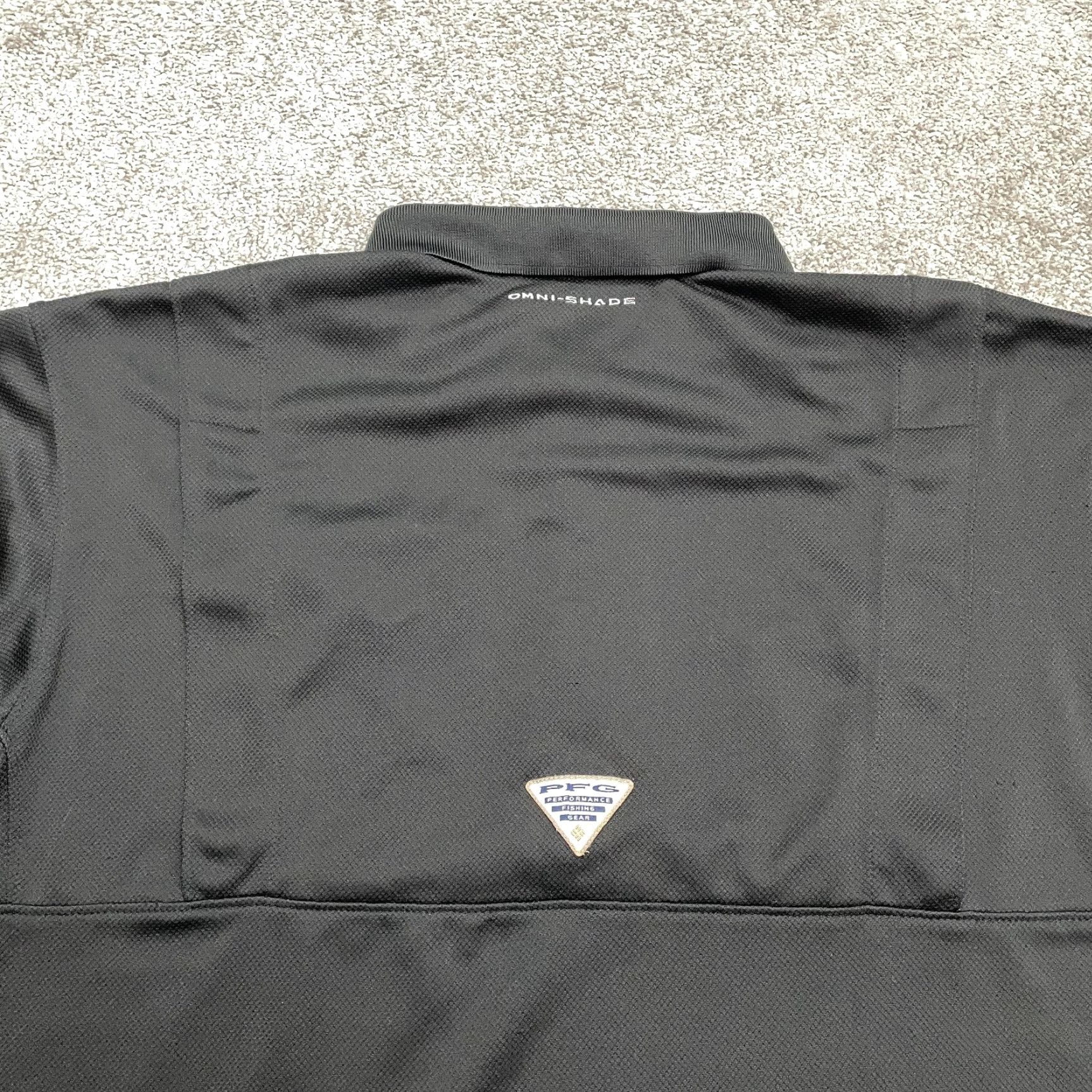 Vintage Columbia PFG Omni-Shade Polo Shirt Men Medium Black Size US M / EU 48-50 / 2 - 4 Thumbnail