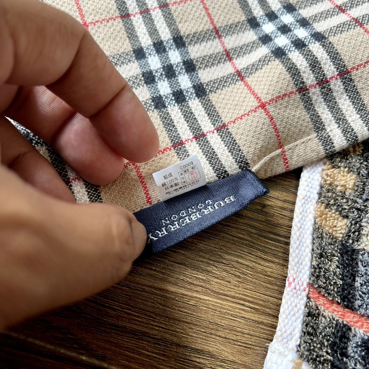Burberry Burberry London Hand Towel Set of 2 – Nova & Mini Check Size ONE SIZE - 8 Thumbnail