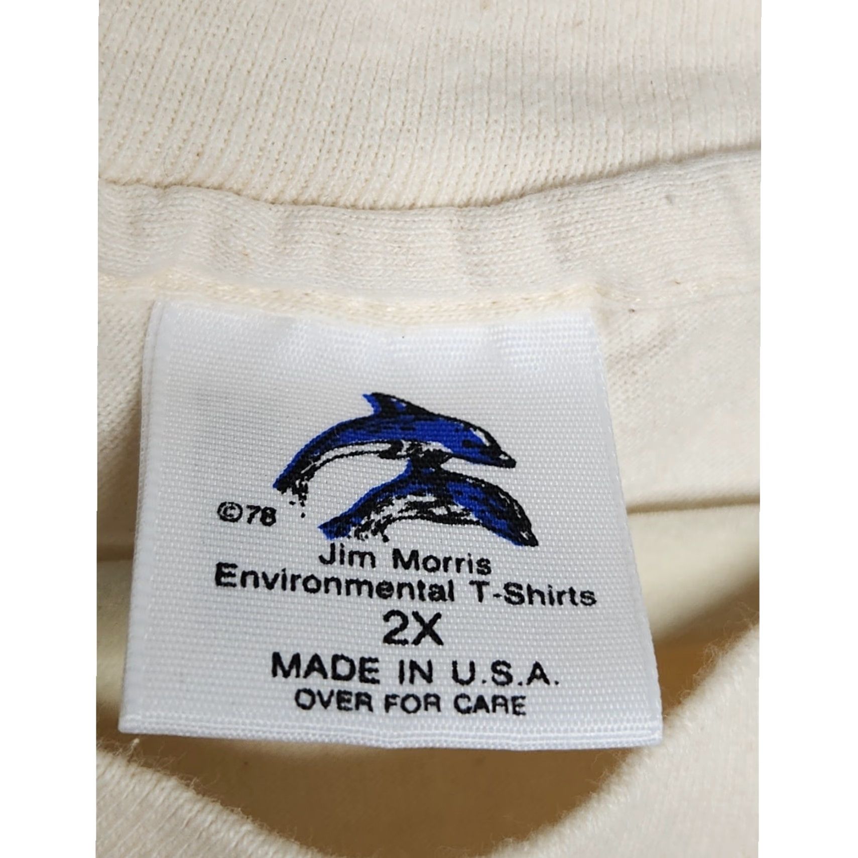 Vintage VINTAGE Jim Morris Shirt Unisex Adults 2XL Cream Nature Art 80s Single Stitch Vintage 90s Cottage Coquette Coastal Fairy Goth Emo Punk Grunge AOP Y2K Size US XXL / EU 58 / 5 - 6 Thumbnail