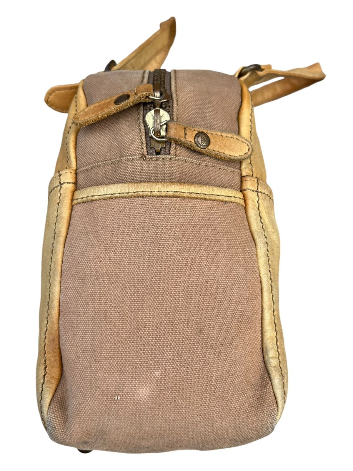 Leather Folna Japan Distressed Sun Faded Patina Leather Bag Size ONE SIZE - 10 Thumbnail