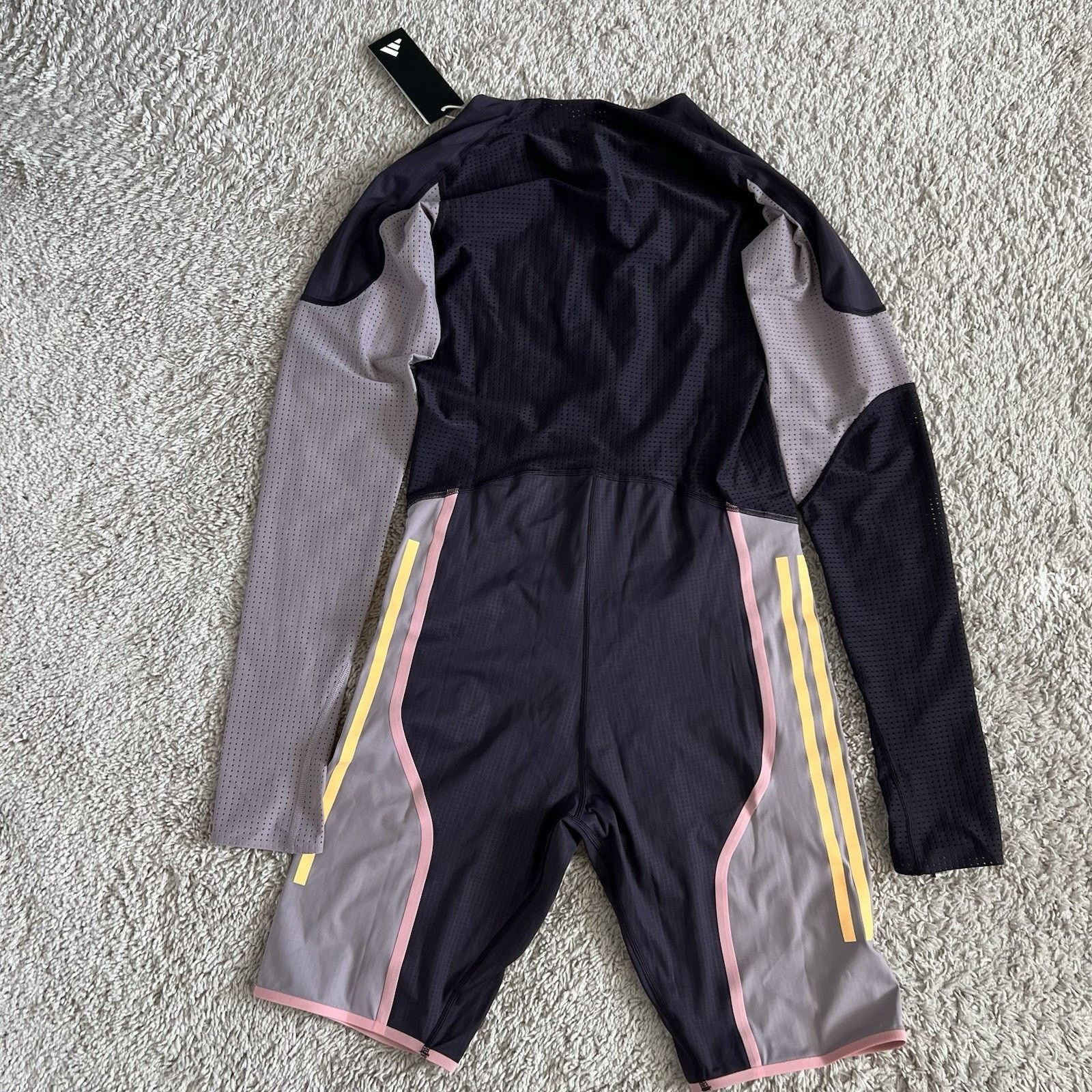 Adidas Adidas 2024 Pro Elite Team Promo LS Speedsuit Purple Size US 30 / EU 46 - 3 Thumbnail