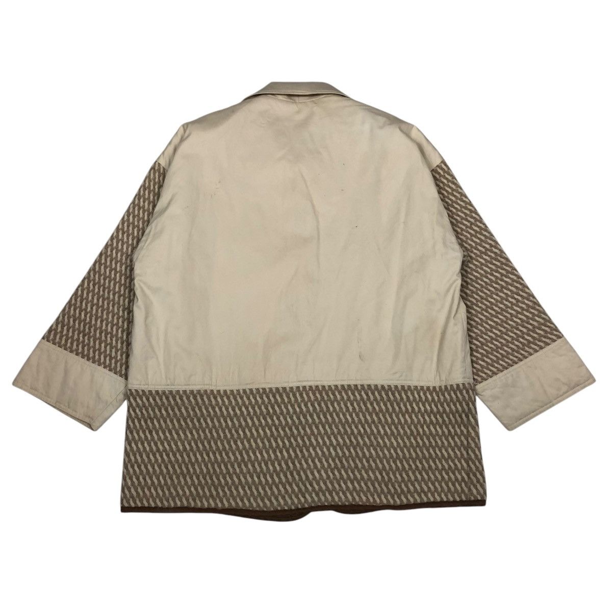 Japanese Brand 🔥VINTAGE BUTTON CHORE JACKET LANCEL PATCHWORK DESIGN Size US M / EU 48-50 / 2 - 2 Thumbnail