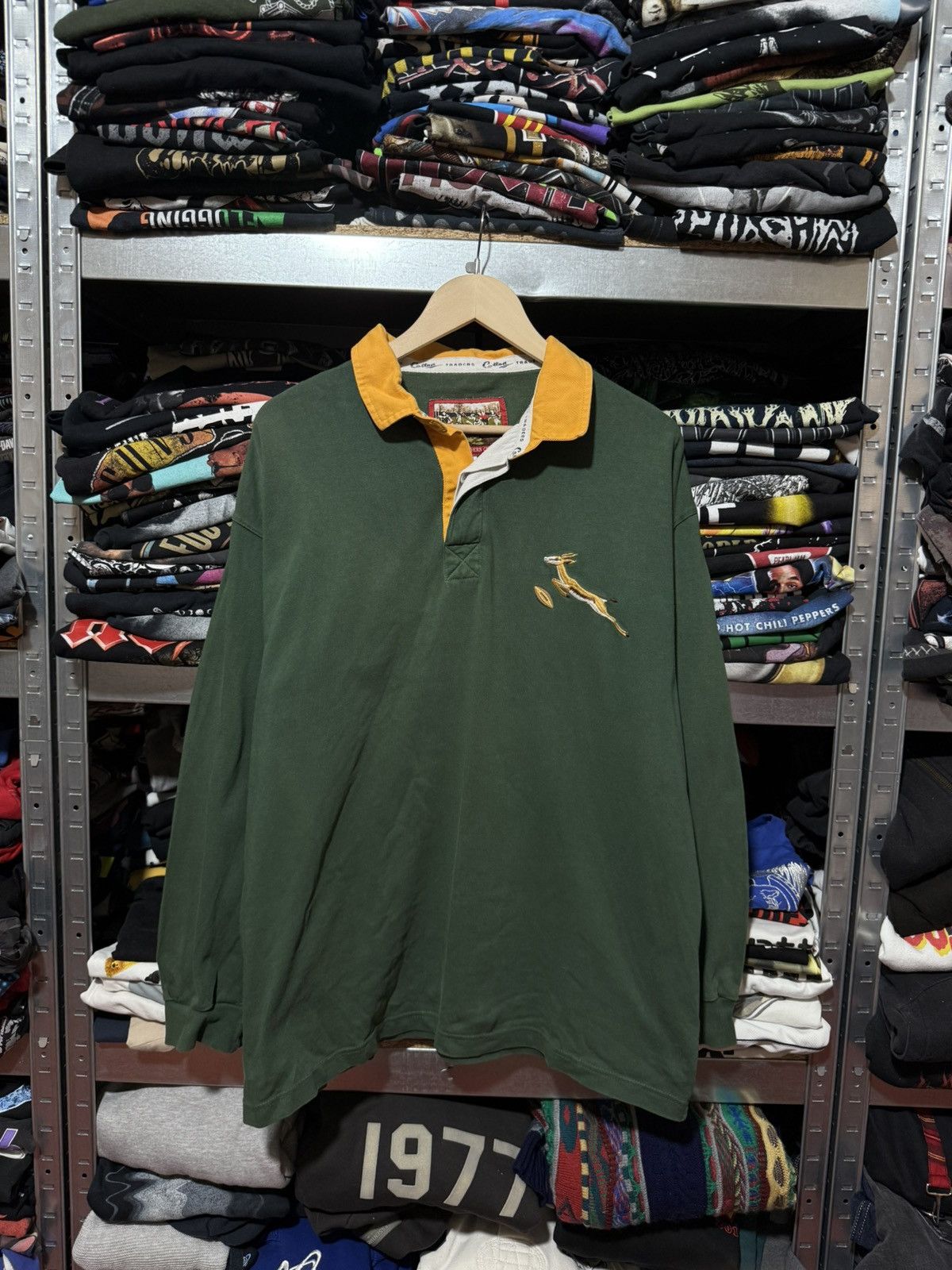 Cotton Traders Vintage 90s Cotton Traders South Africa Rugby Jersey Size US XXL / EU 58 / 5 - 1 Thumbnail