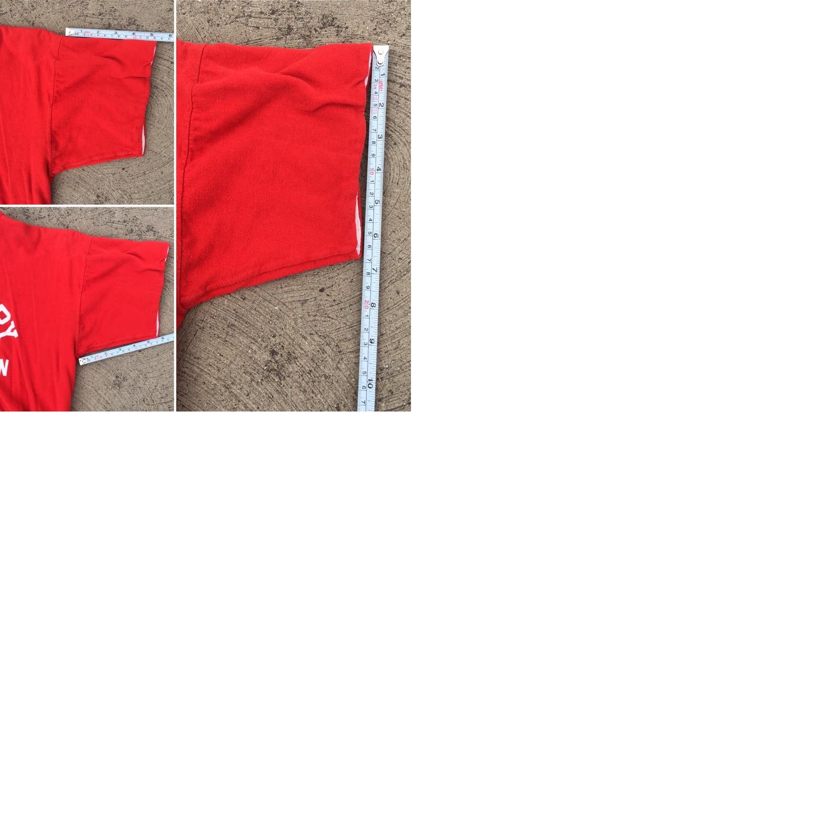 Champion VINTAGE Champion Tewksbury Physical Education T Shirt 1960s Red L Mens Short Sleeve Graphic Tee Reversible Size US L / EU 52-54 / 3 - 9 Thumbnail