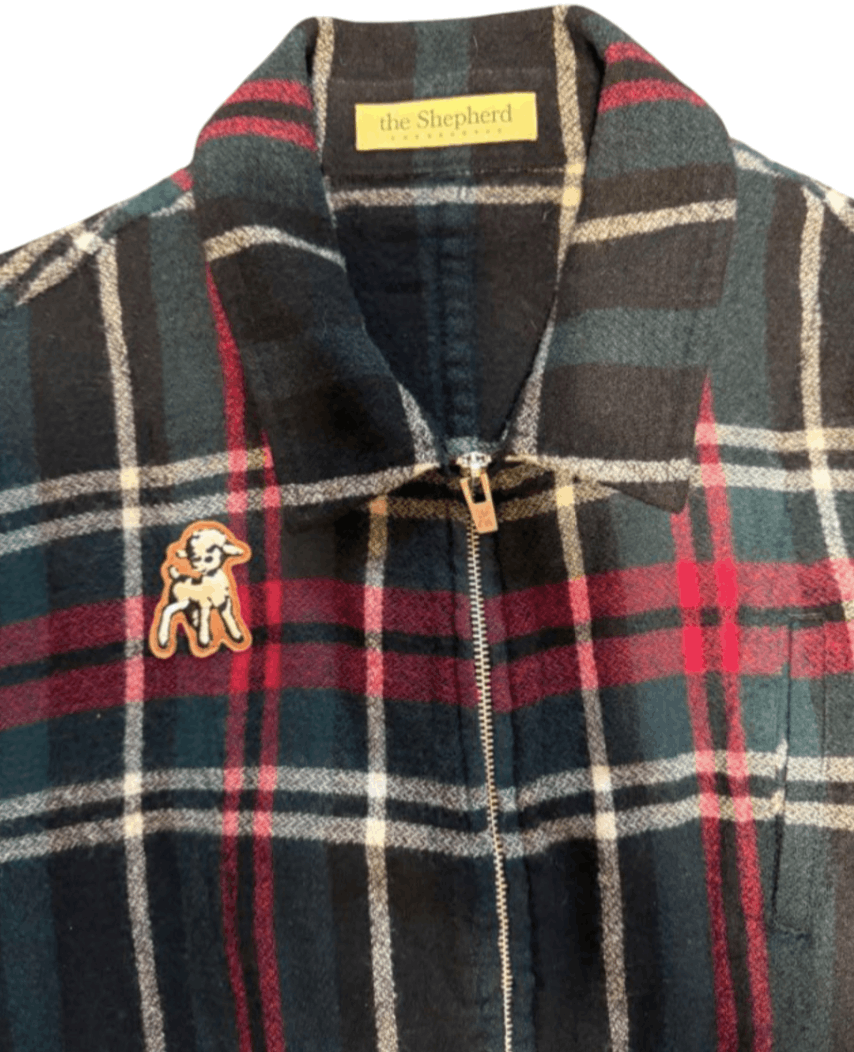 Undercover Undercover the Shepherd Wool Checkered Blouson Size US L / EU 52-54 / 3 - 3 Thumbnail