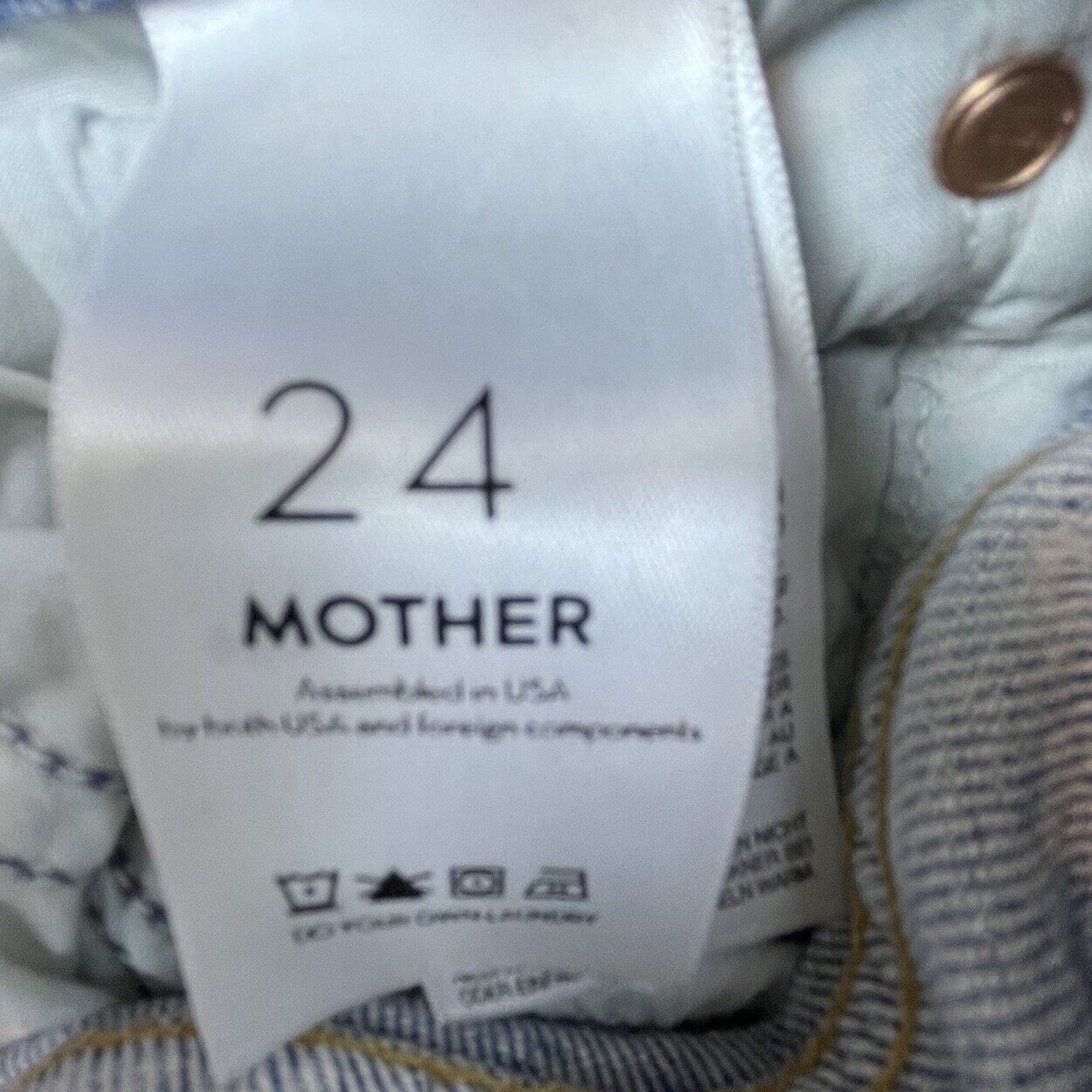 MOTHER Mother Superior Jeans Womens 24 Tomcat Confession Ripped Size 24" / US 00 / IT 34 - 3 Thumbnail