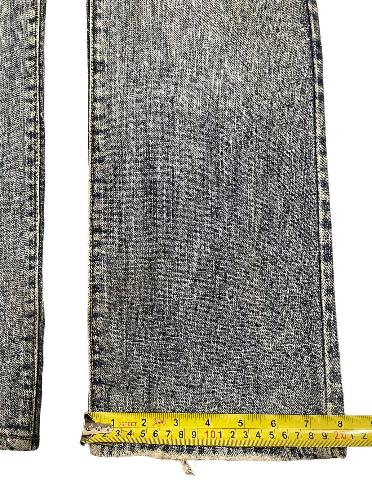 semanticdesign Vintage Japanese Brand Blue Wash Style Distressed Jeans Size US 32 / EU 48 - 14 Thumbnail