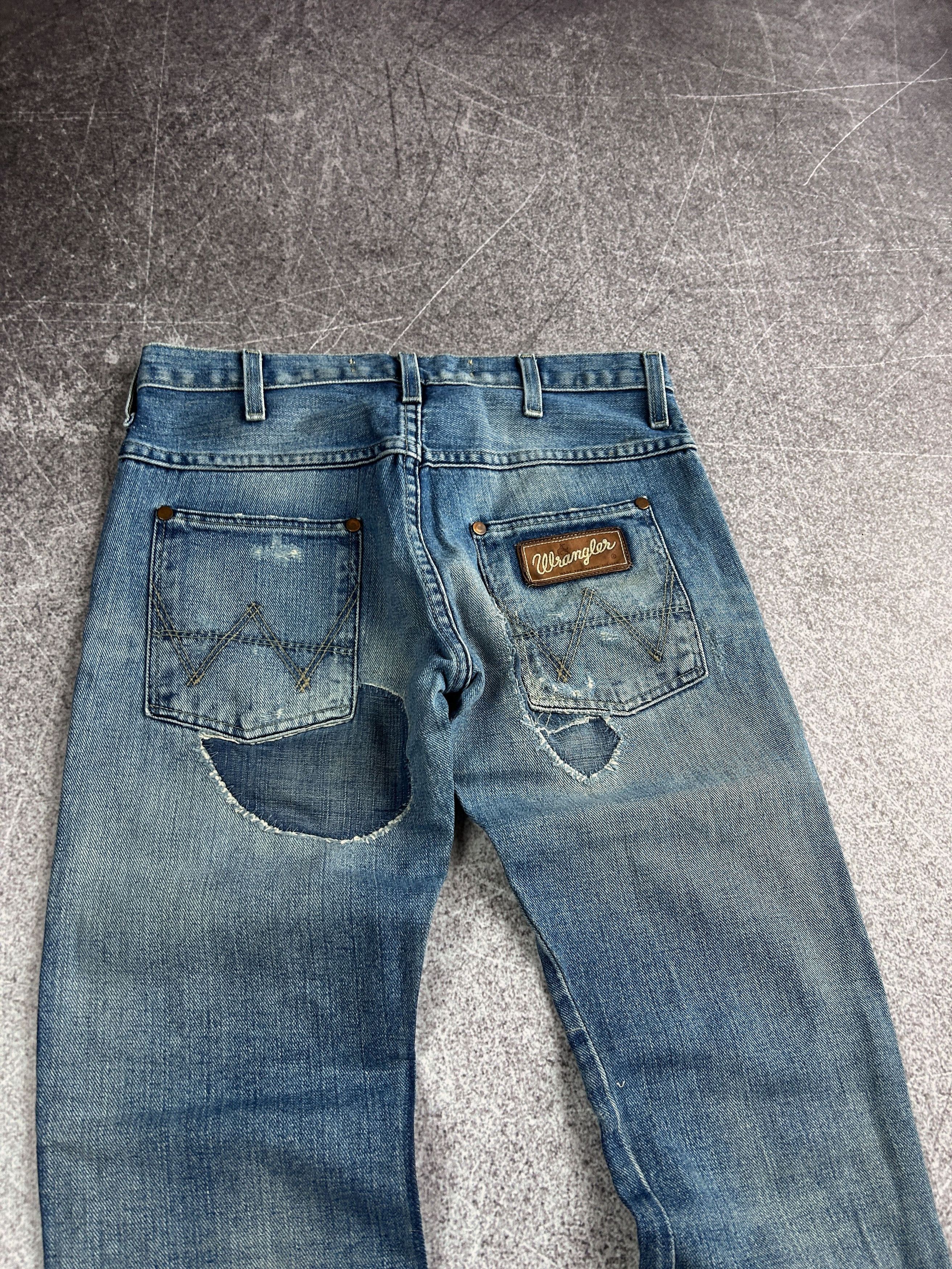 Designer 💥 HYSTERIC GLAMOUR BALENCIAGA STYLE PATCHWORK JEANS Size US 28 / EU 44 - 8 Thumbnail