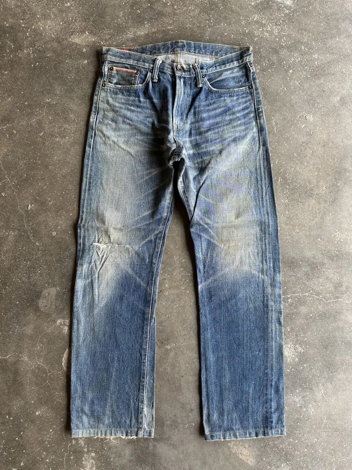 Stussy × Vintage Vintage Stussy Denim Red Line | Grailed