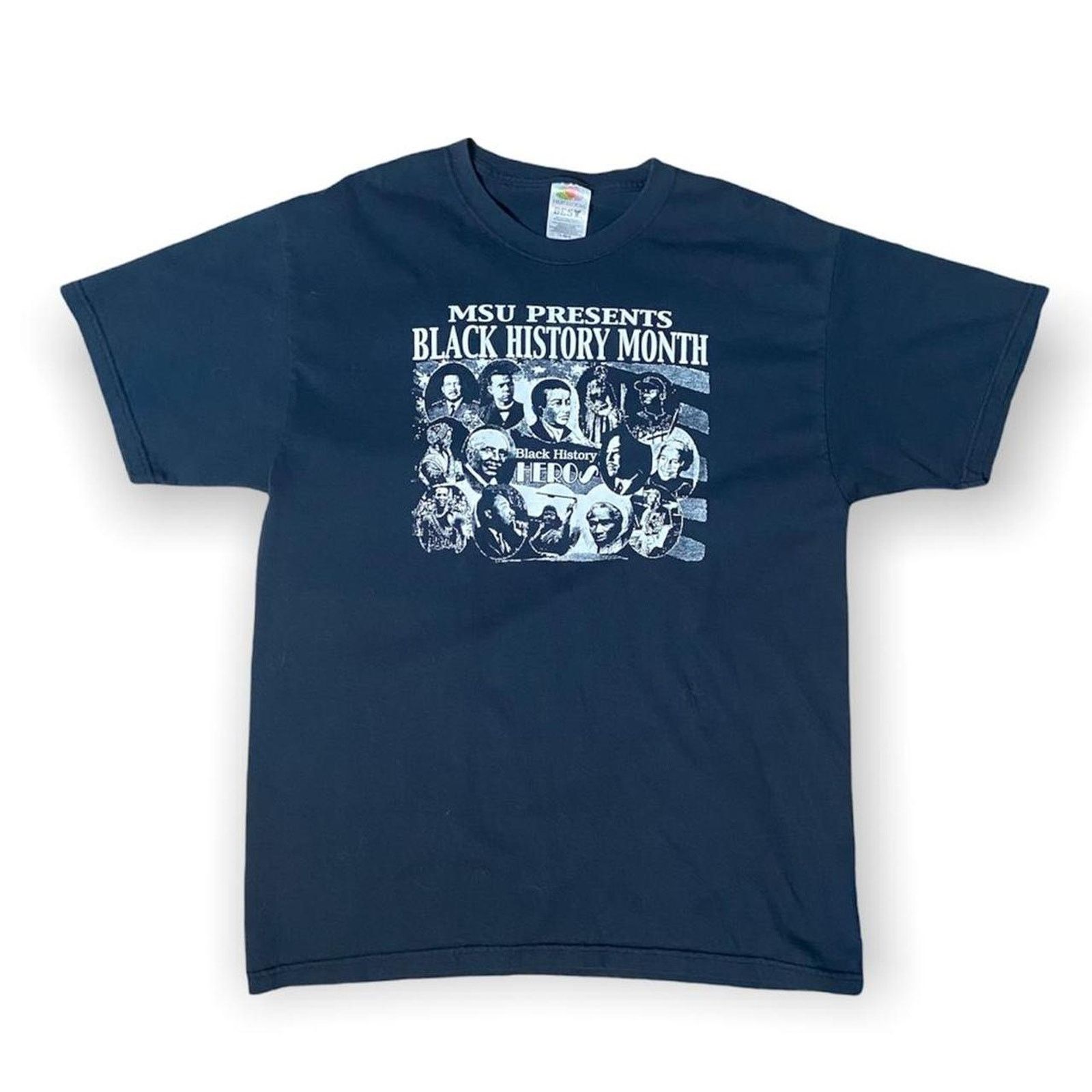 Fruit Of The Loom Y2k black history month tee FOTL Size US L / EU 52-54 / 3 - 1 Thumbnail