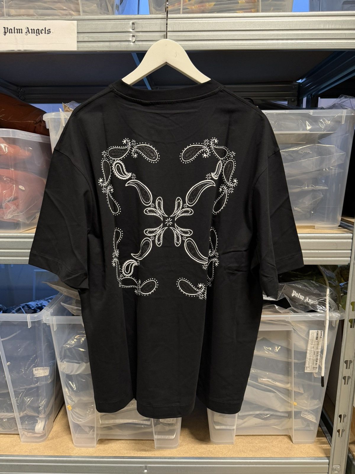 Off-White Off-White Bandana Arrow T-Shirt NEW 550$ Size US S / EU 44-46 / 1 - 1 Thumbnail